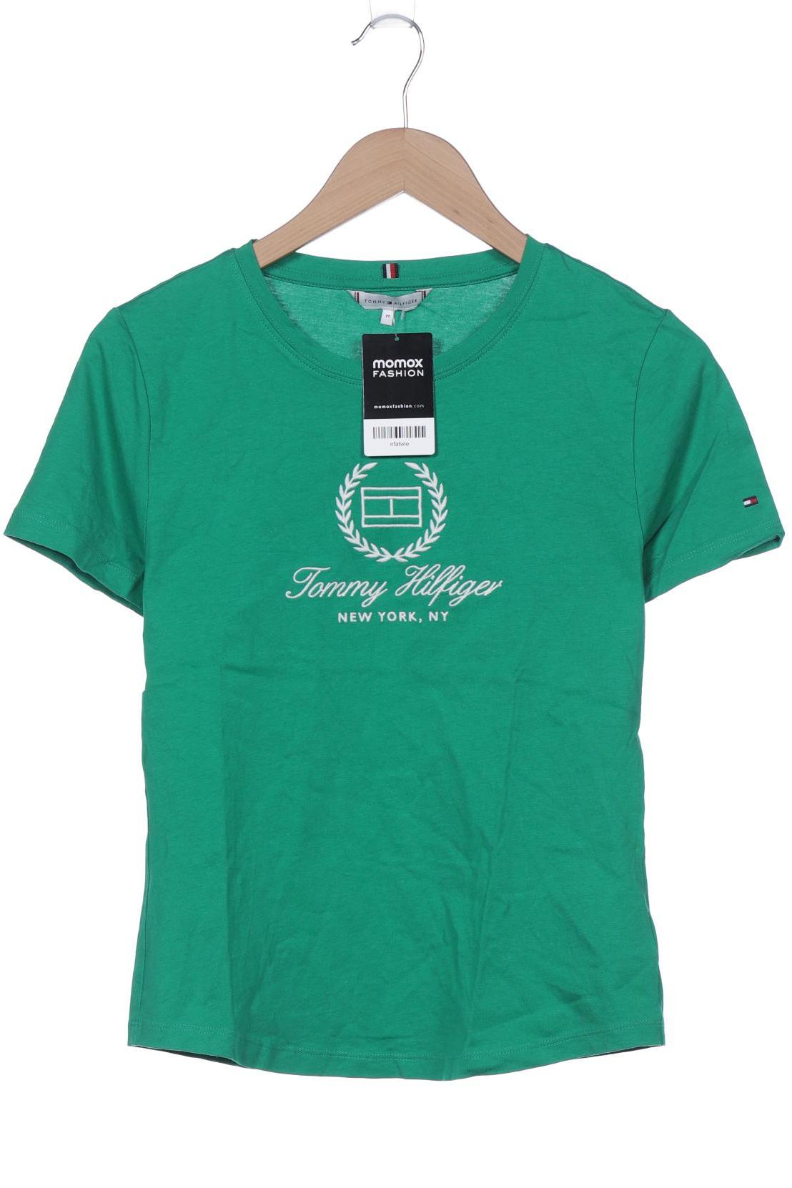 

Tommy Hilfiger Damen T-Shirt, grün, Gr. 38