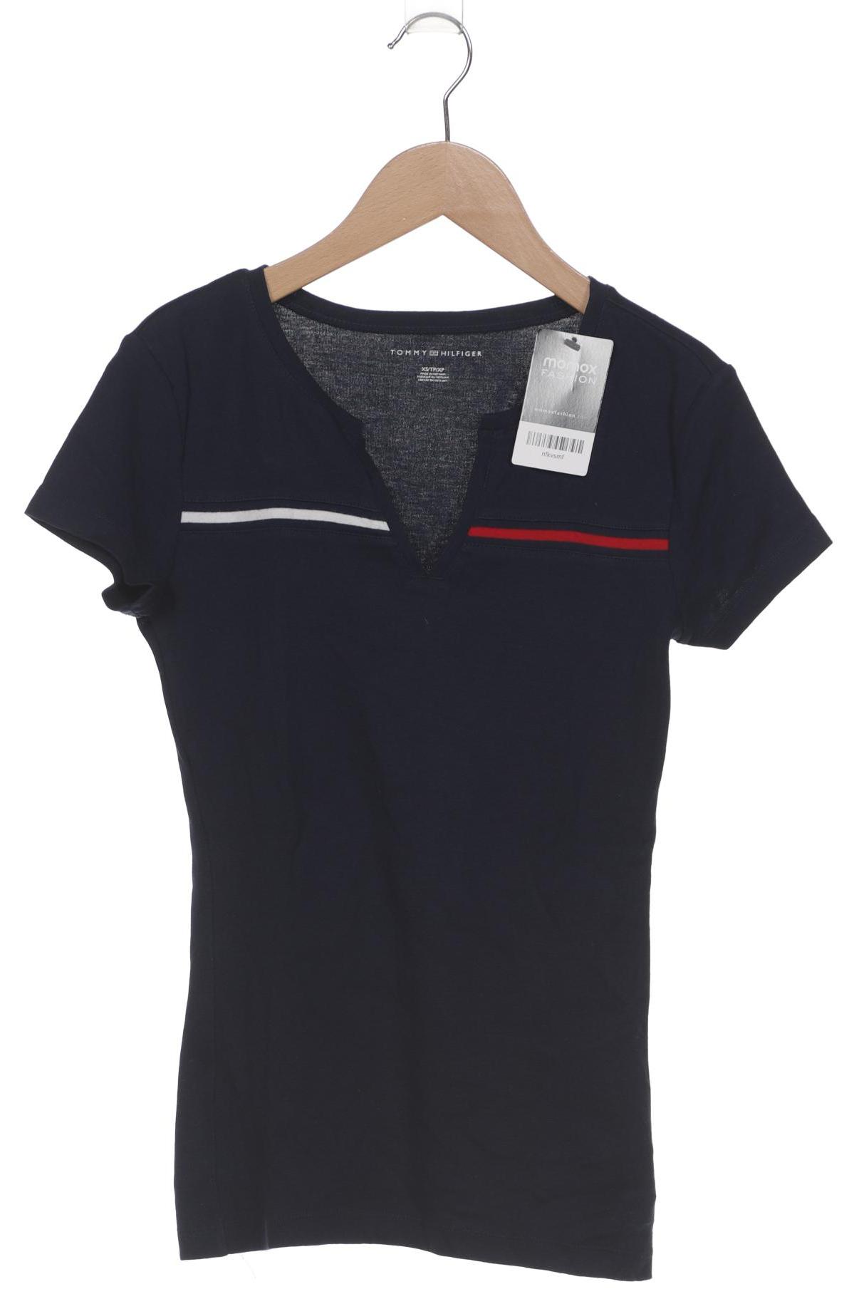

Tommy Hilfiger Damen T-Shirt, marineblau, Gr. 34