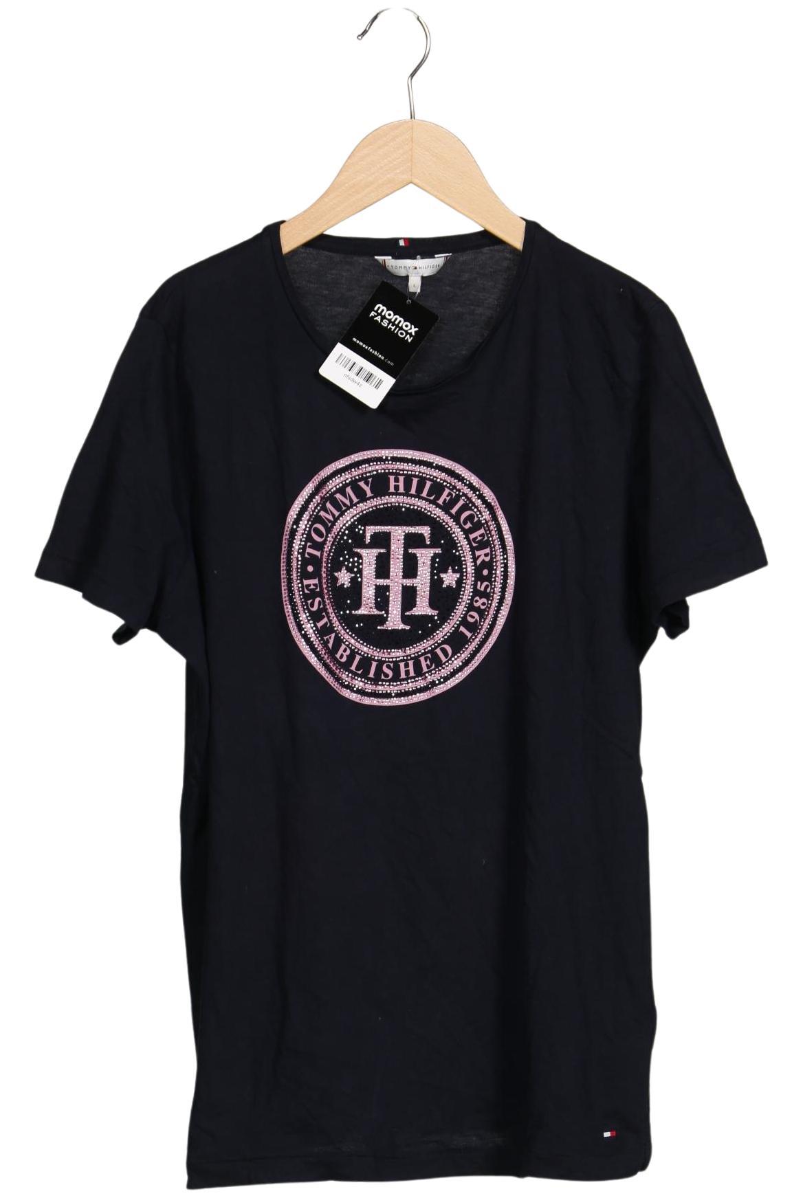 

Tommy Hilfiger Damen T-Shirt, marineblau, Gr. 42