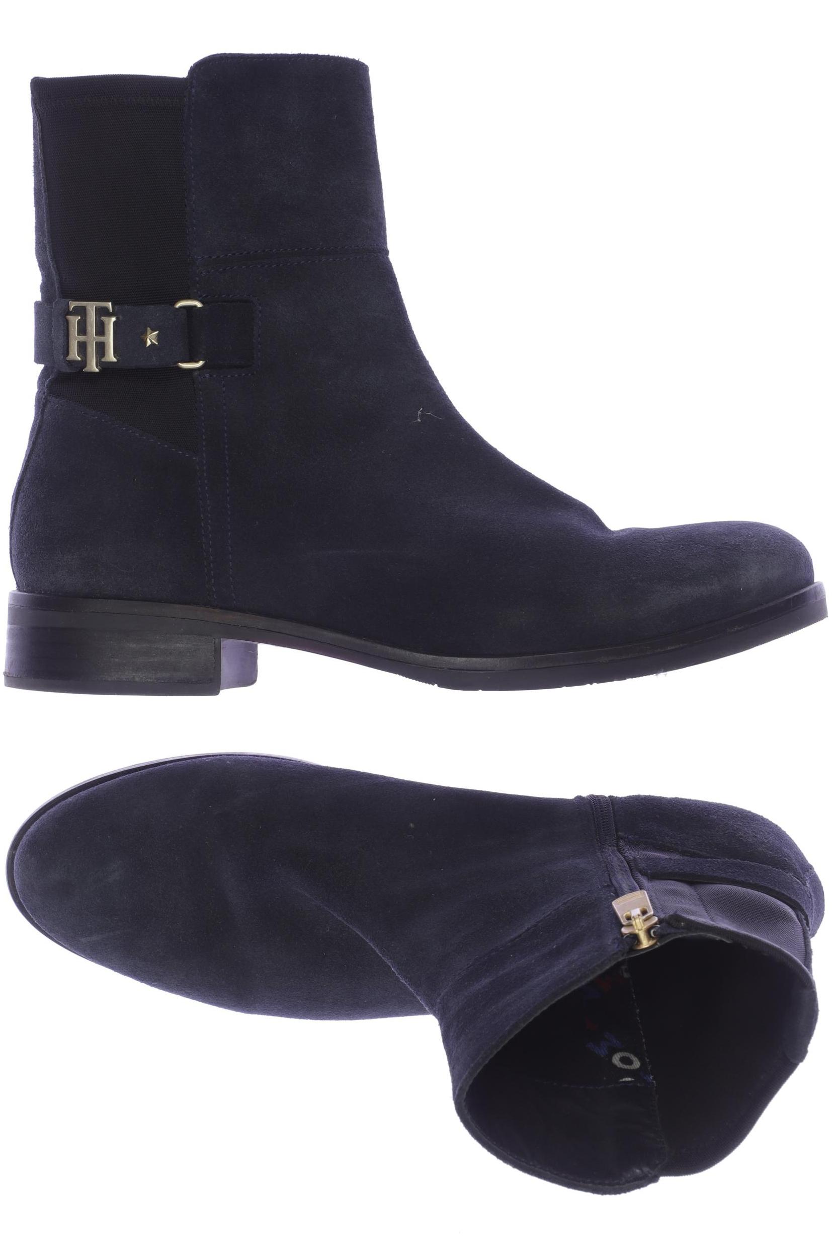 

Tommy Hilfiger Damen Stiefelette, blau, Gr. 40