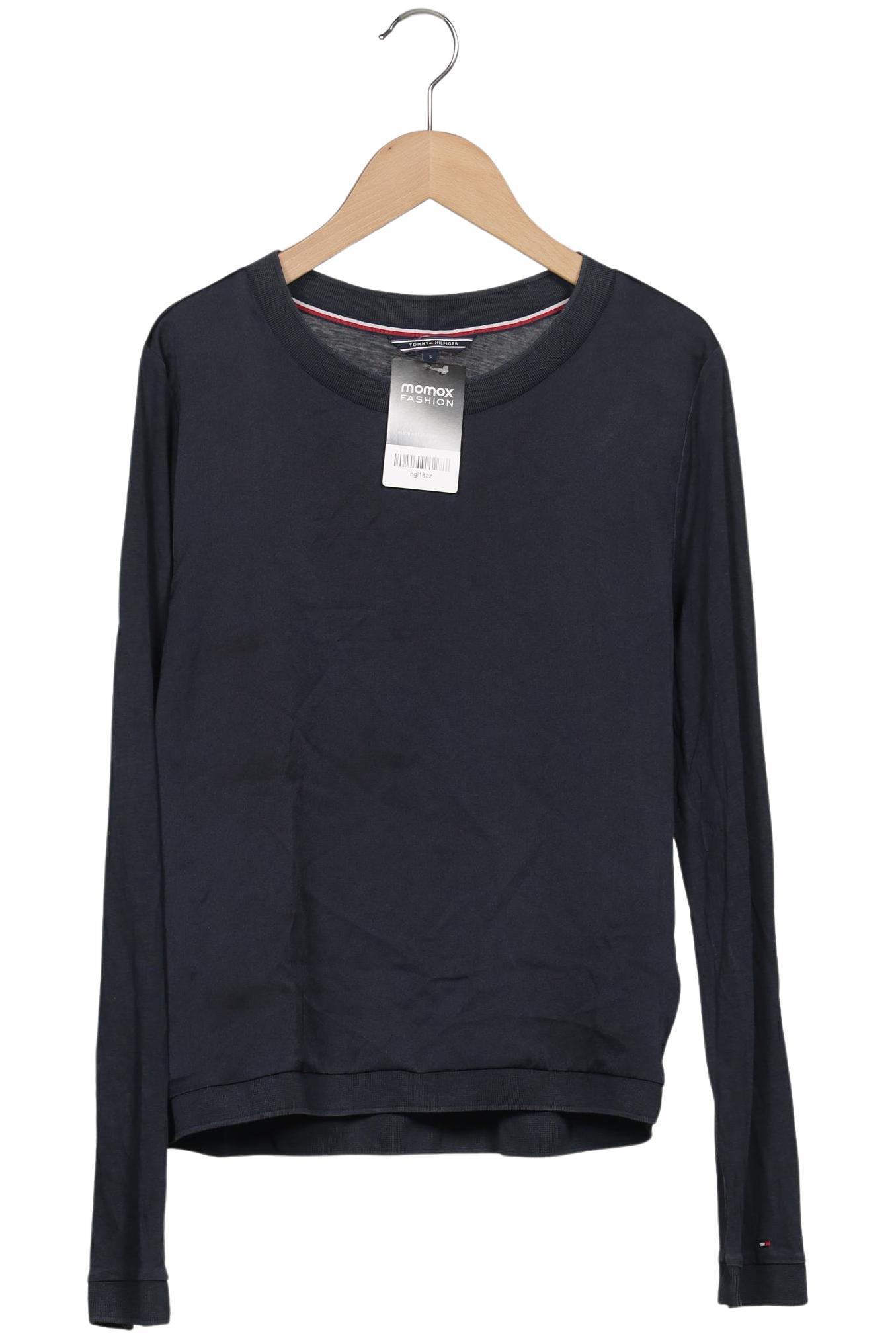 

Tommy Hilfiger Damen Langarmshirt, marineblau, Gr. 36