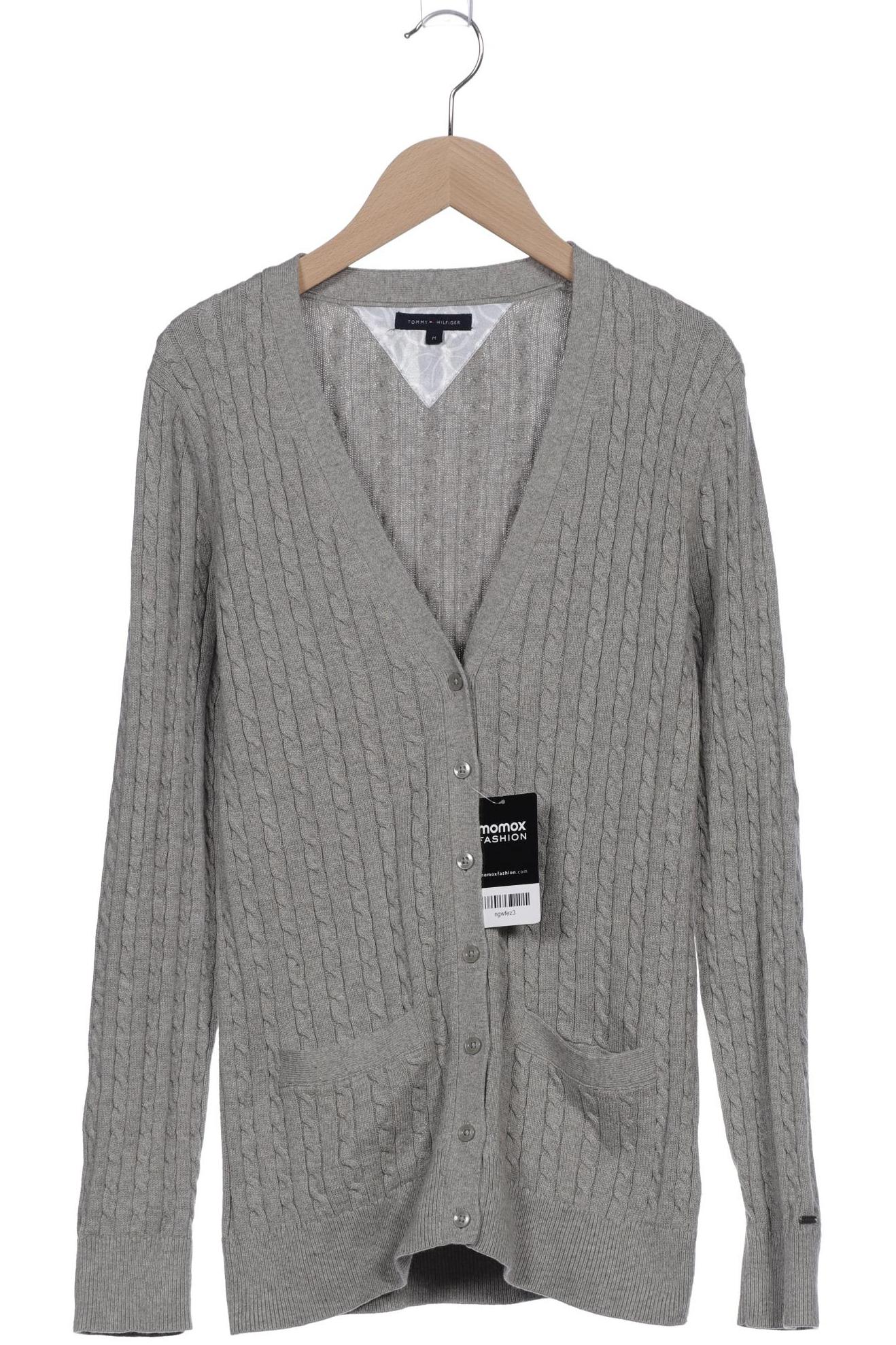 

Tommy Hilfiger Damen Strickjacke, grau, Gr. 38