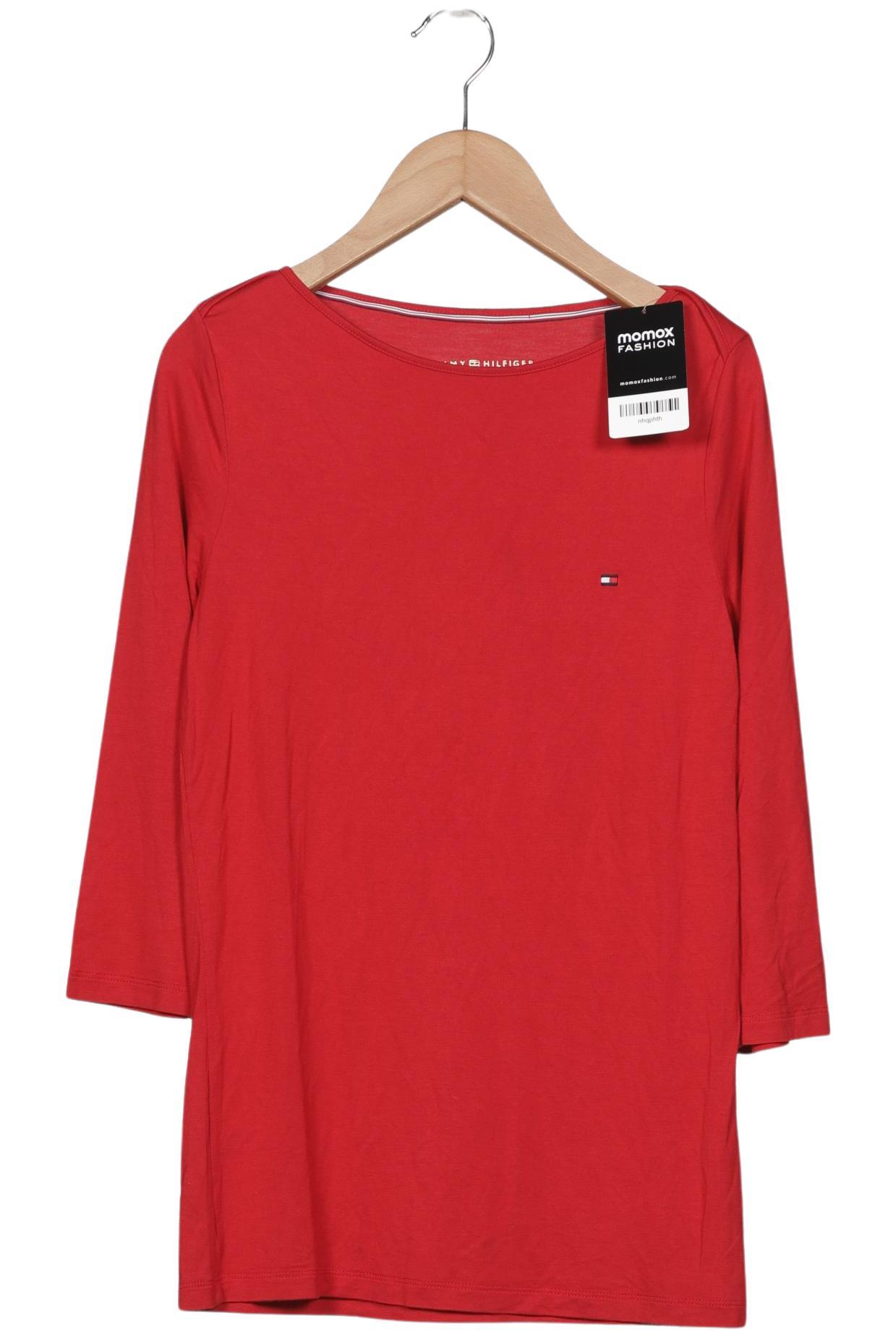 

Tommy Hilfiger Damen Langarmshirt, rot, Gr. 36