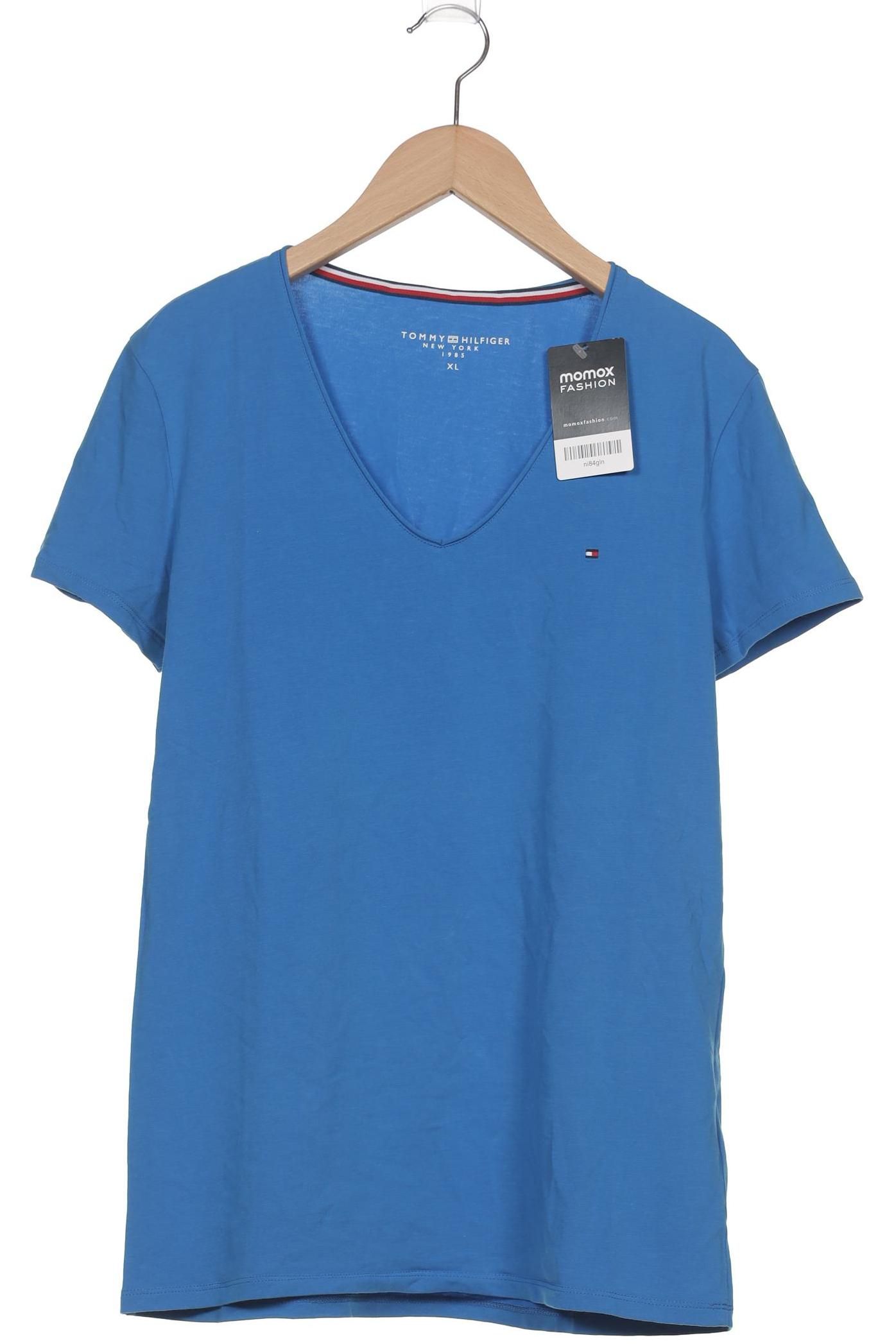 

Tommy Hilfiger Damen T-Shirt, blau, Gr. 44