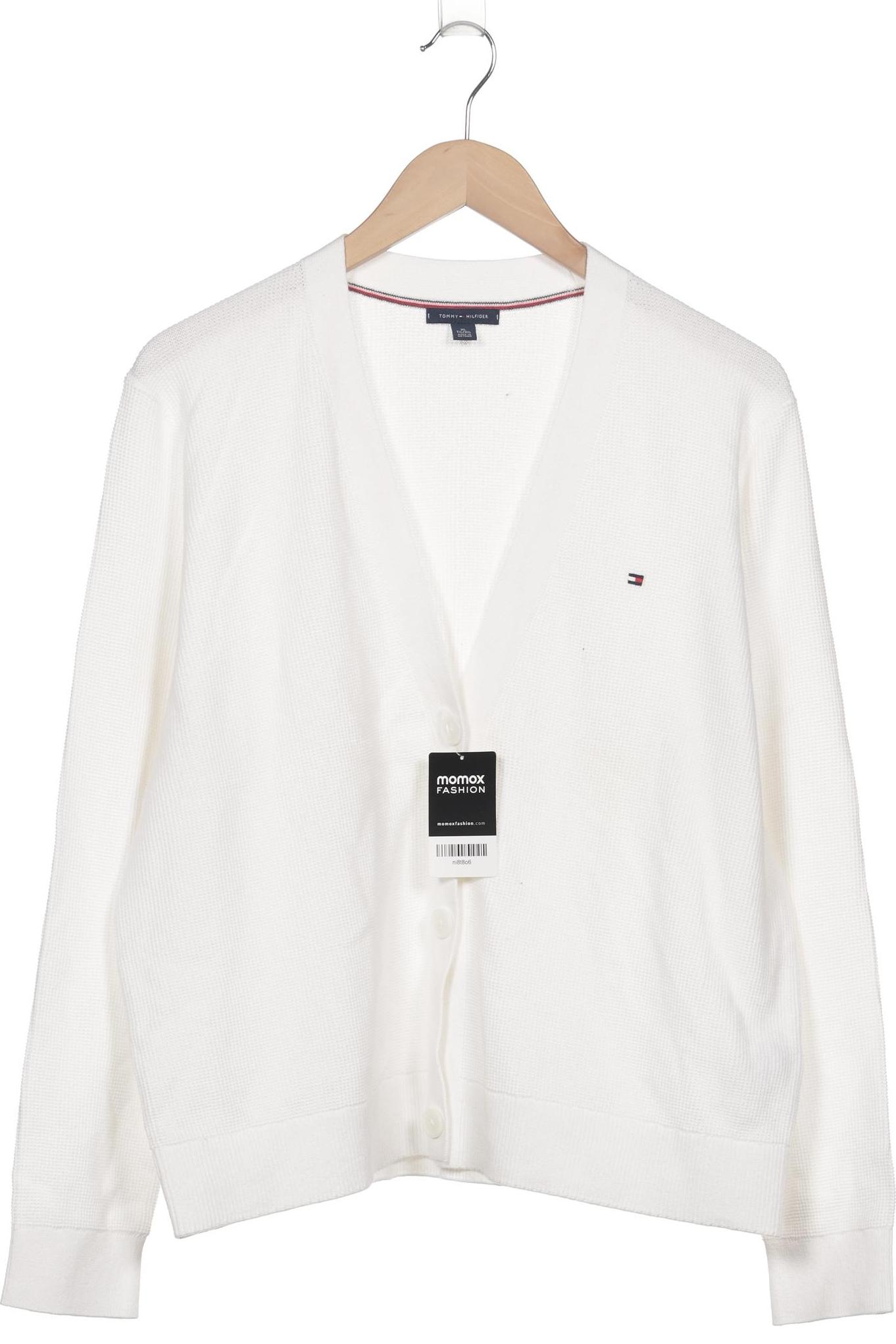 

Tommy Hilfiger Damen Strickjacke, weiß, Gr. 44