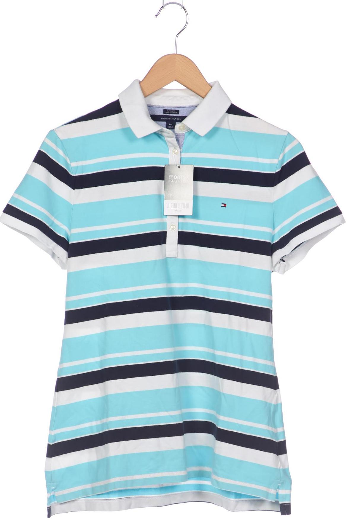 

Tommy Hilfiger Damen Poloshirt, hellblau, Gr. 42