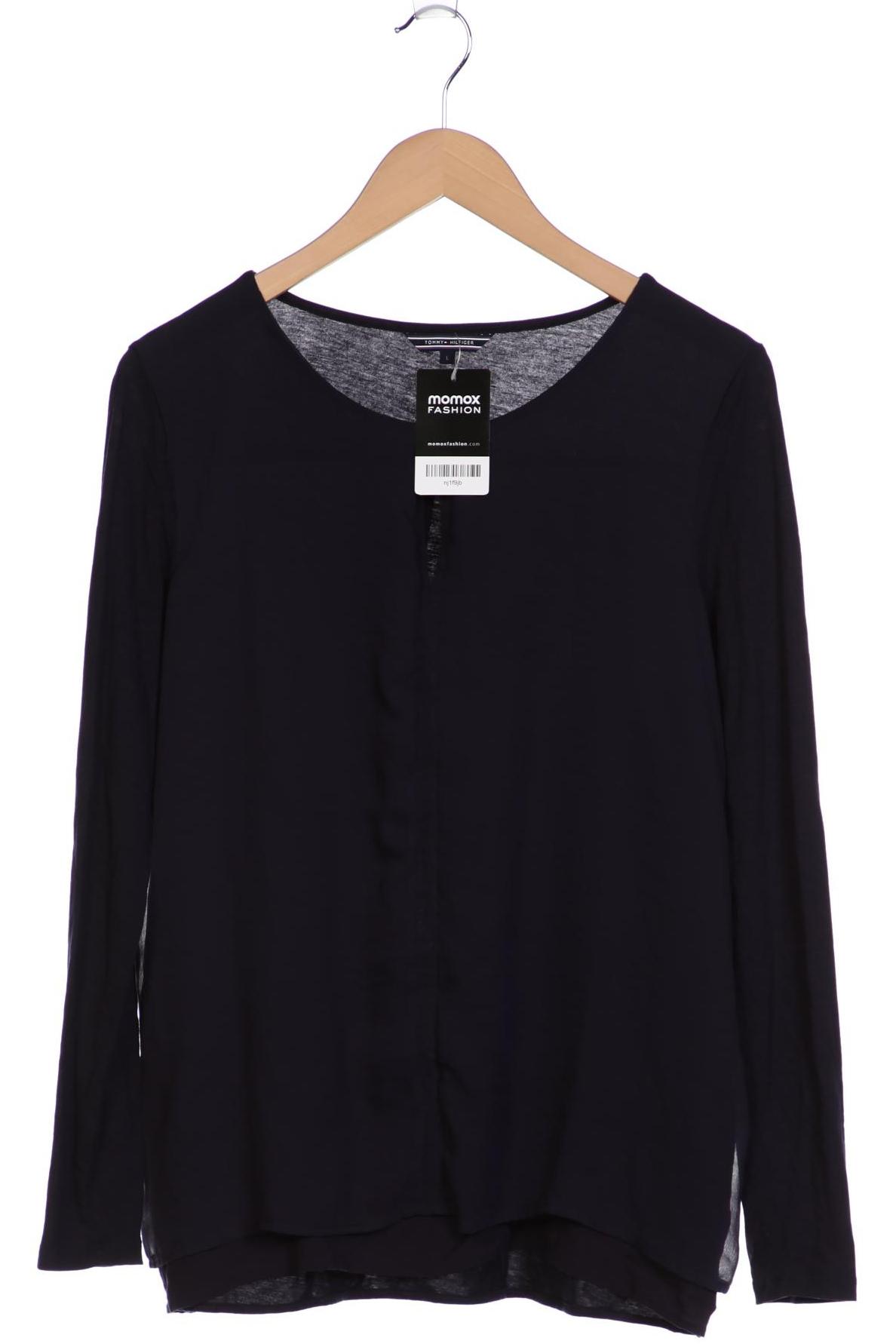 

Tommy Hilfiger Damen Langarmshirt, marineblau, Gr. 42