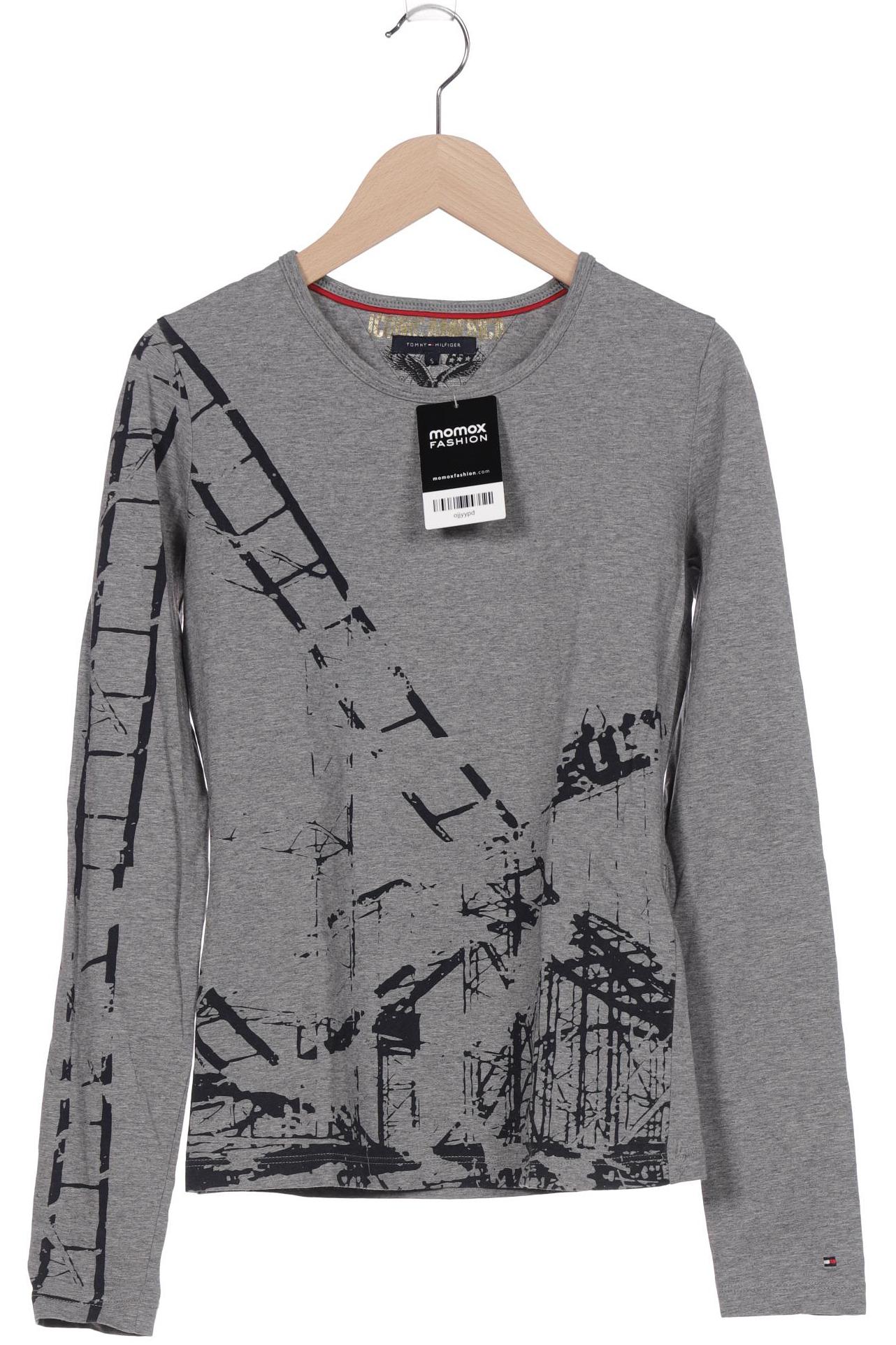 

Tommy Hilfiger Damen Langarmshirt, grau, Gr. 36