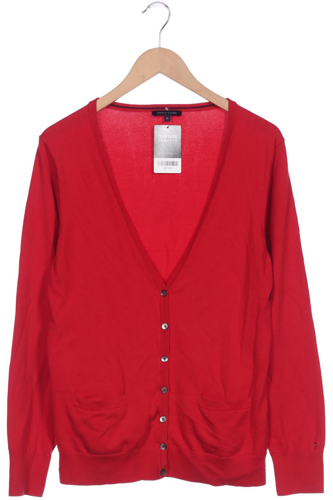 

Tommy Hilfiger Damen Strickjacke, rot, Gr. 44