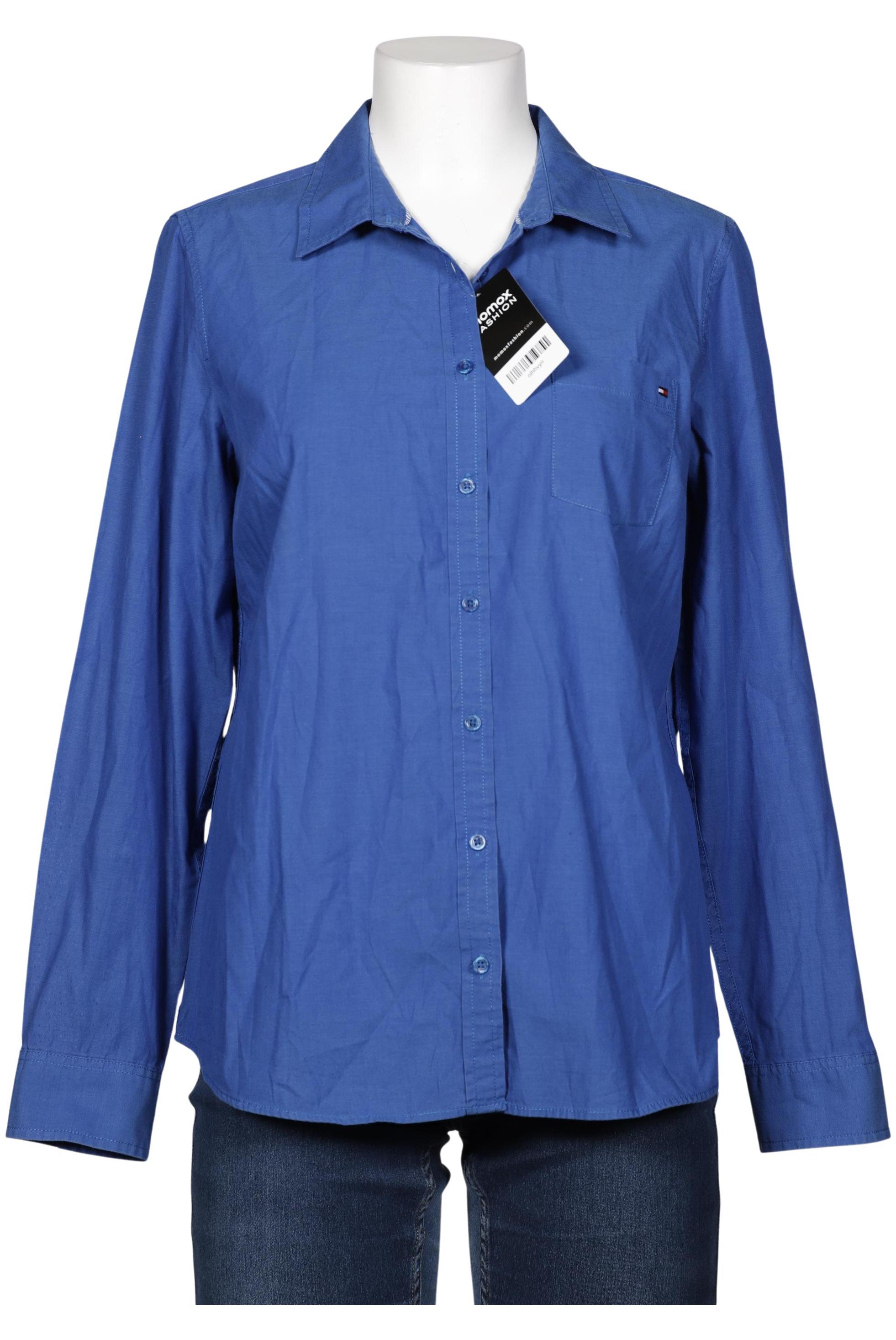 

Tommy Hilfiger Damen Bluse, blau, Gr. 42
