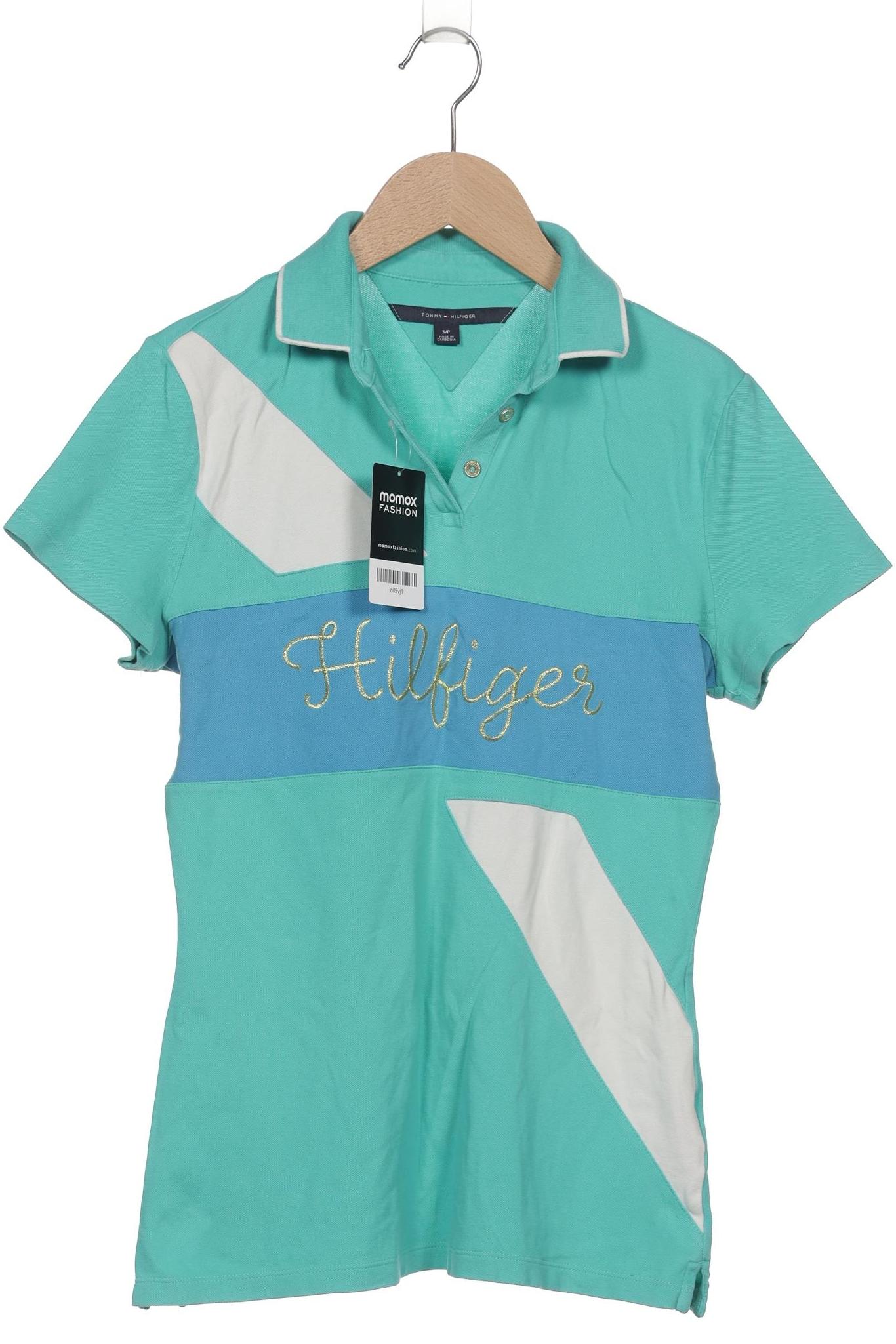 

Tommy Hilfiger Damen Poloshirt, hellgrün, Gr. 36