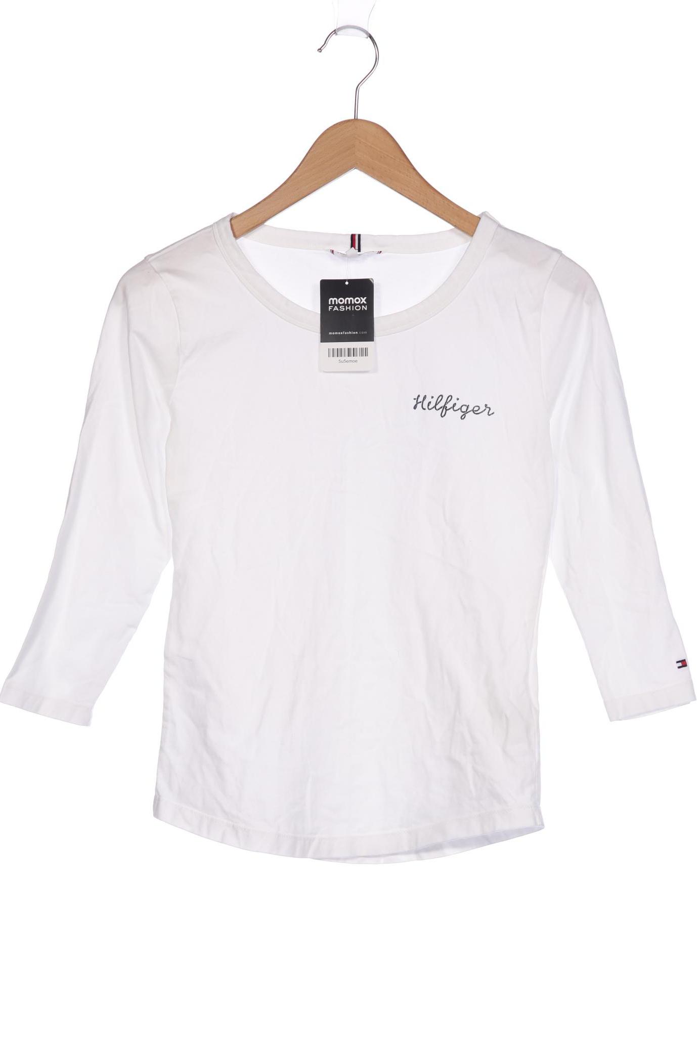 

Tommy Hilfiger Damen Langarmshirt, weiß, Gr. 38