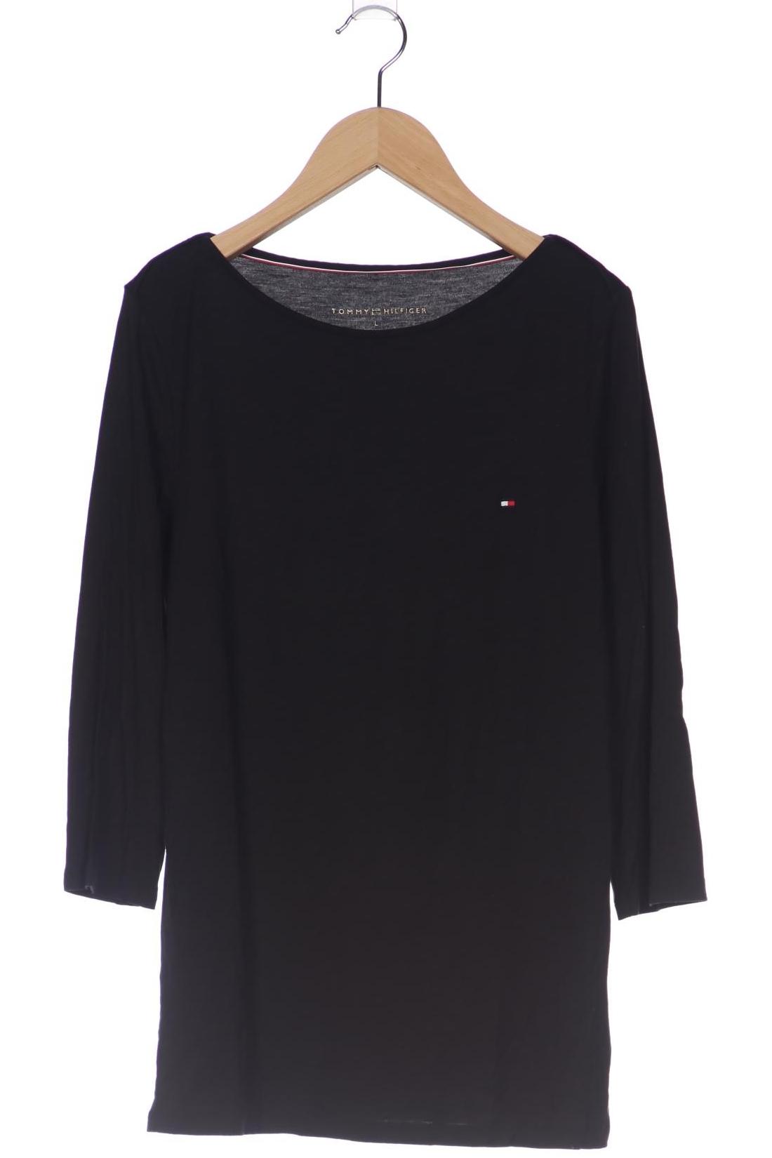 

Tommy Hilfiger Damen Langarmshirt, schwarz, Gr. 42