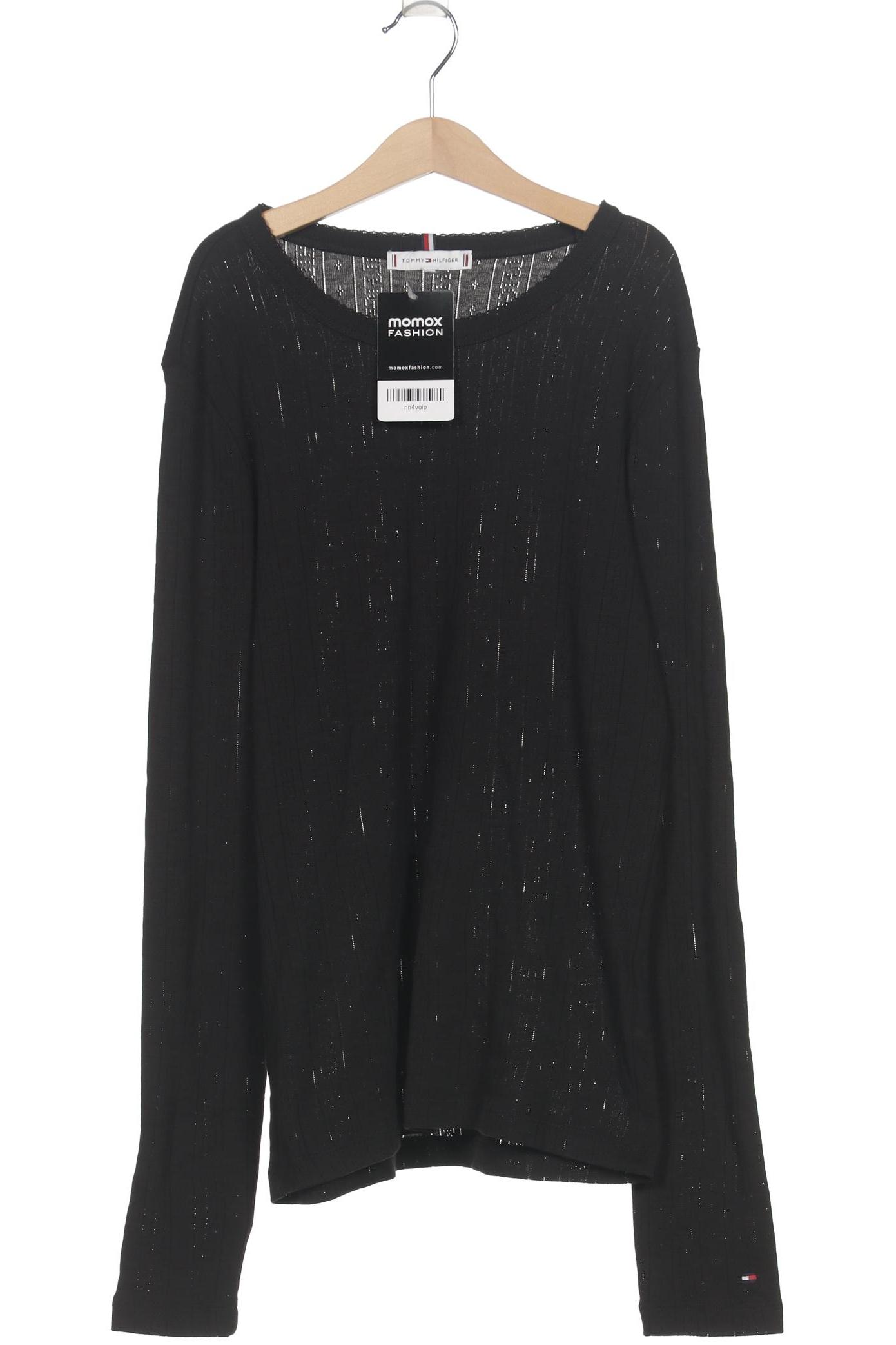 

Tommy Hilfiger Damen Langarmshirt, schwarz, Gr. 36