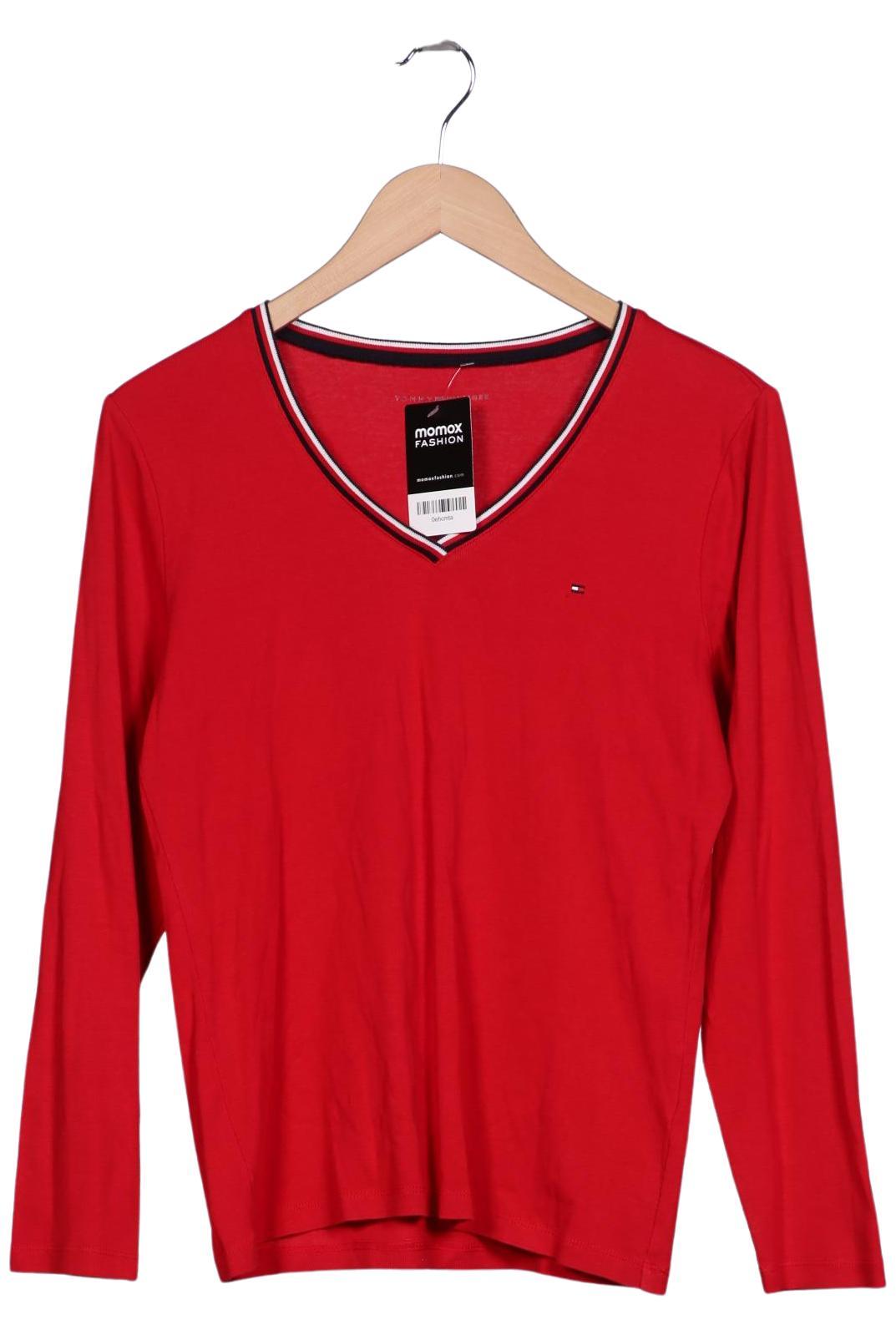 

Tommy Hilfiger Damen Langarmshirt, rot, Gr. 42