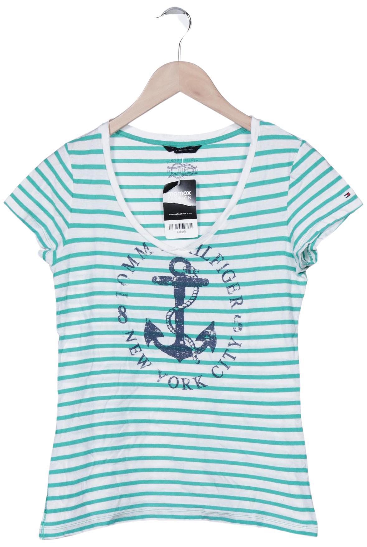 

Tommy Hilfiger Damen T-Shirt, grün, Gr. 36