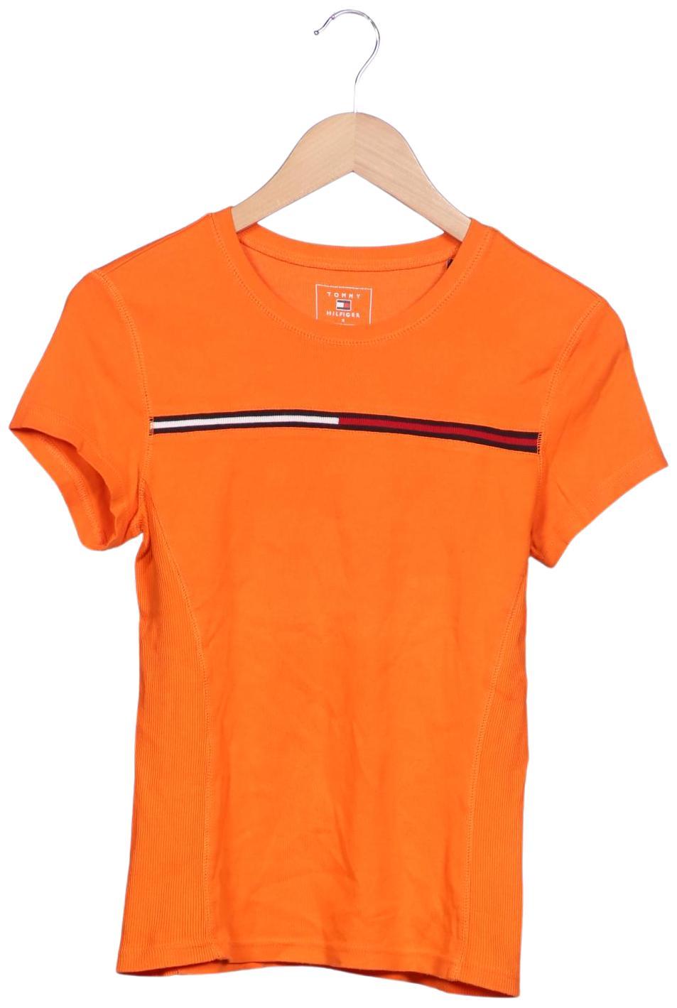 

Tommy Hilfiger Damen T-Shirt, orange, Gr. 36