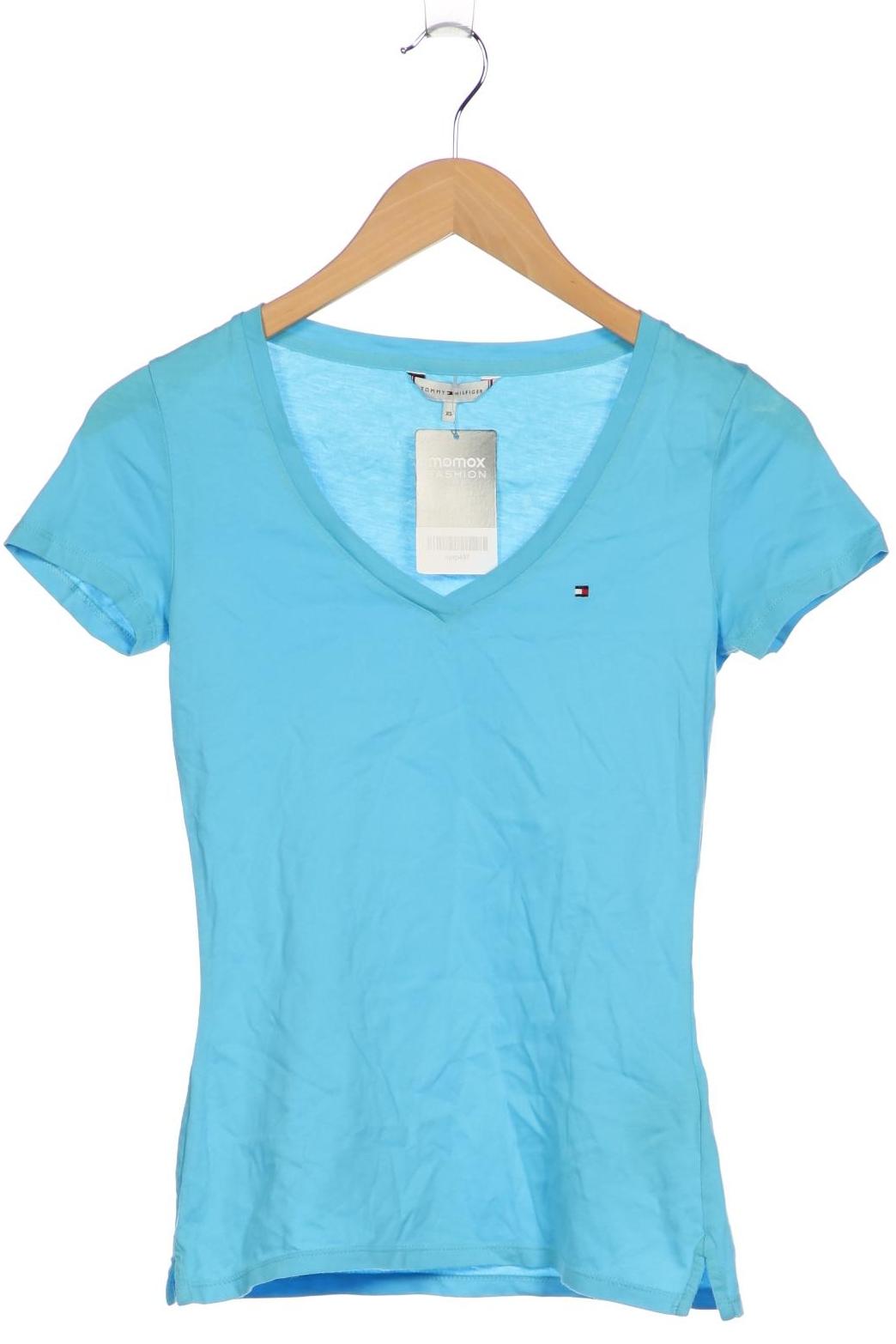 

Tommy Hilfiger Damen T-Shirt, blau, Gr. 34