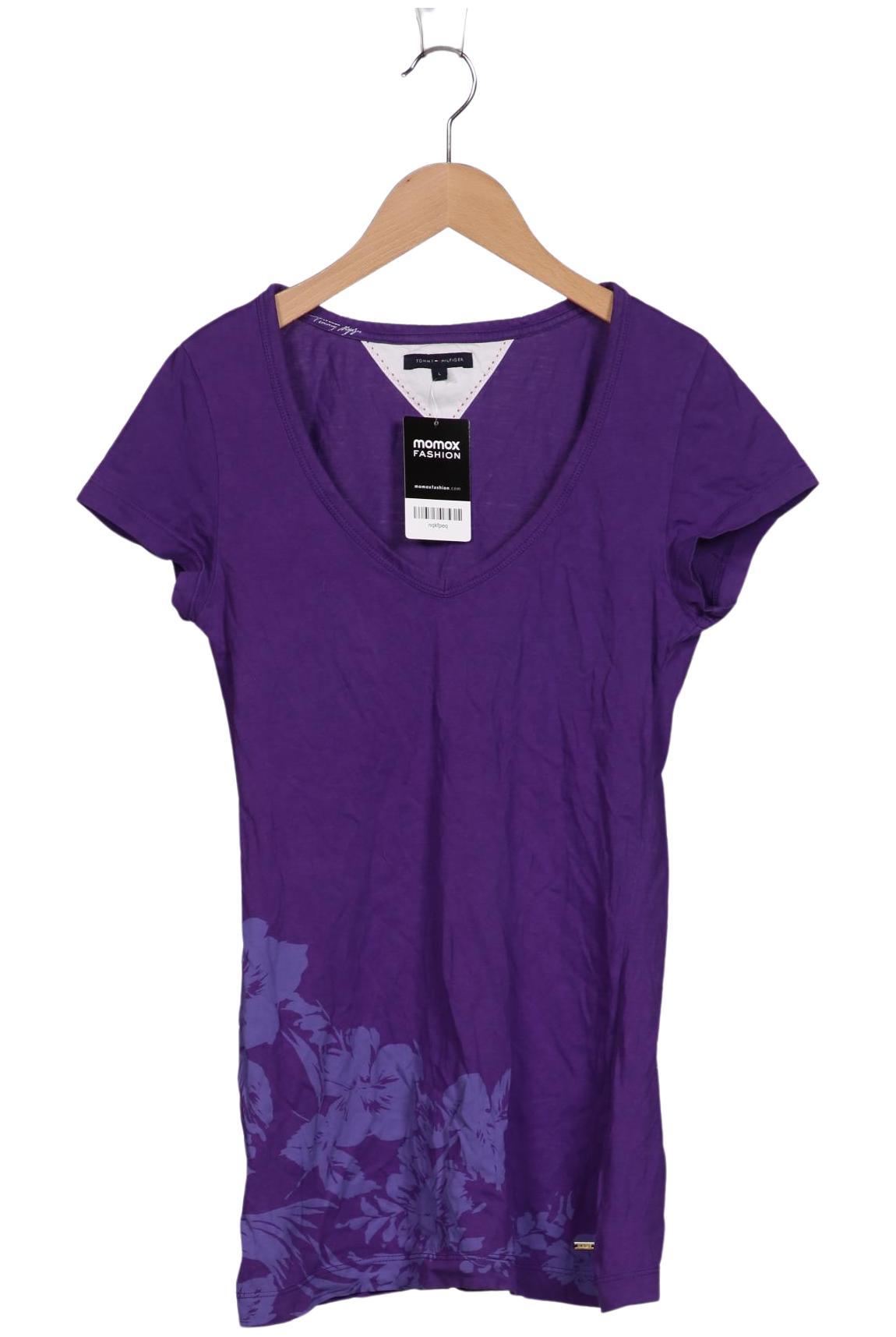 

Tommy Hilfiger Damen T-Shirt, flieder, Gr. 42