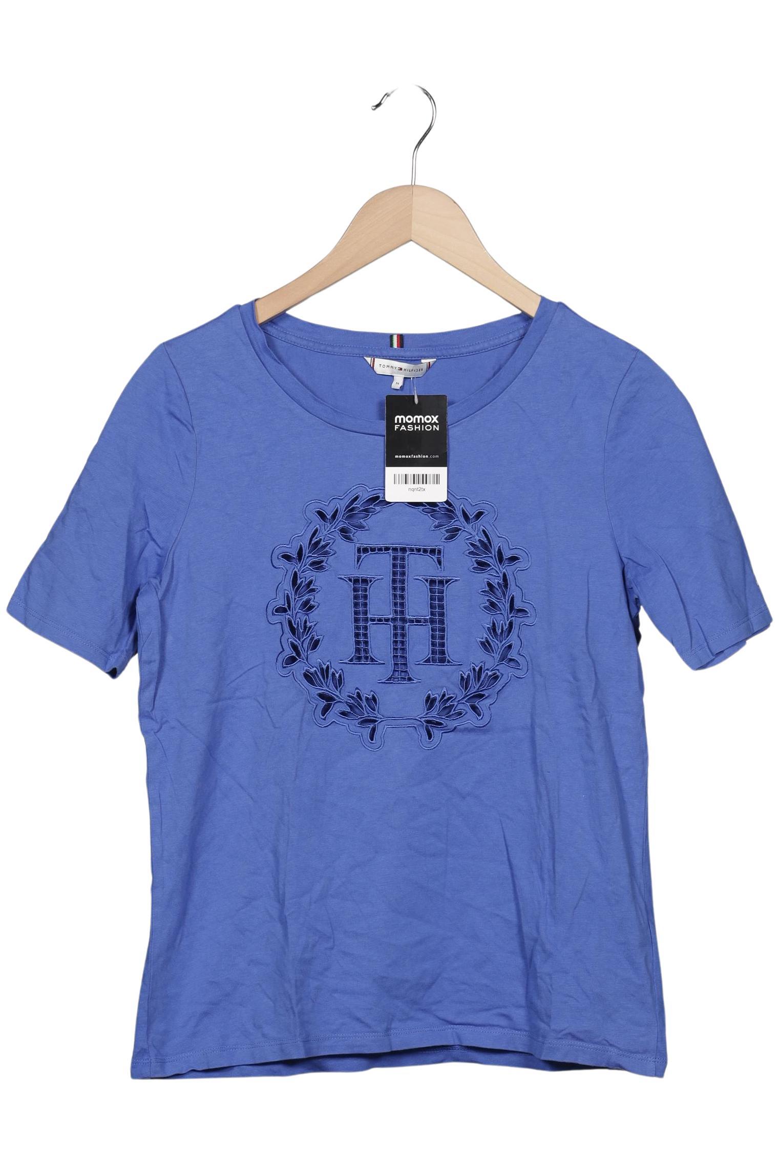 

Tommy Hilfiger Damen T-Shirt, blau, Gr. 38