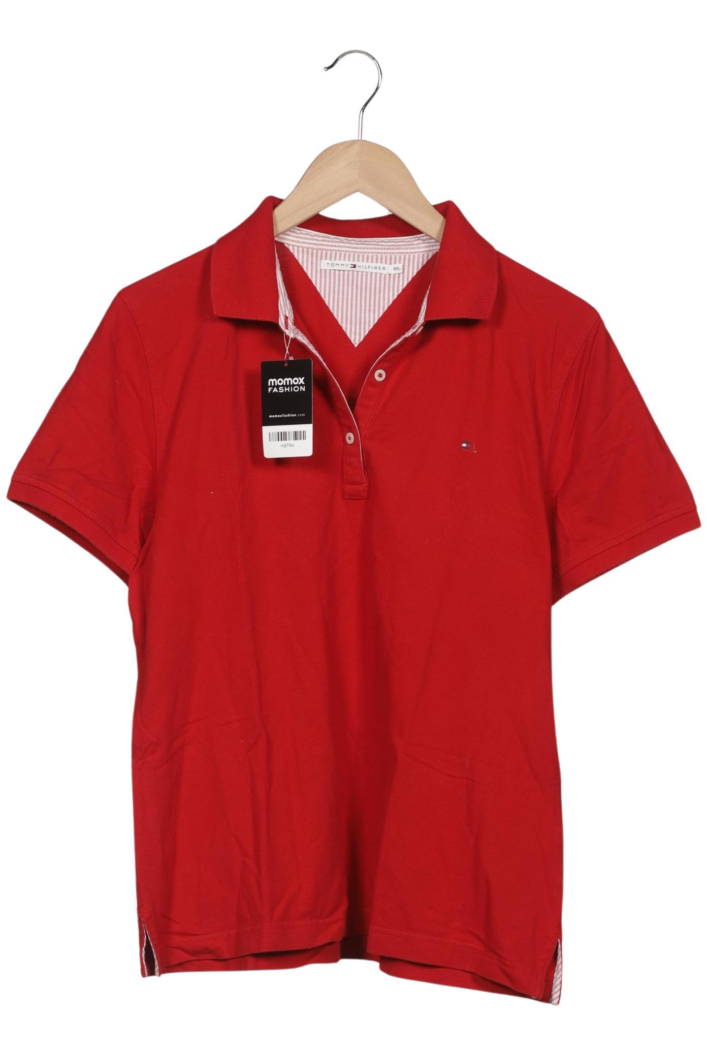 

Tommy Hilfiger Damen Poloshirt, rot, Gr. 46