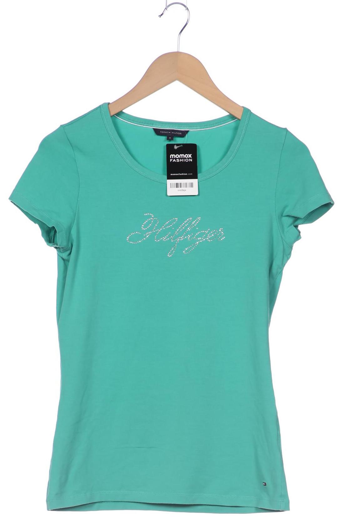 

Tommy Hilfiger Damen T-Shirt, grün, Gr. 38