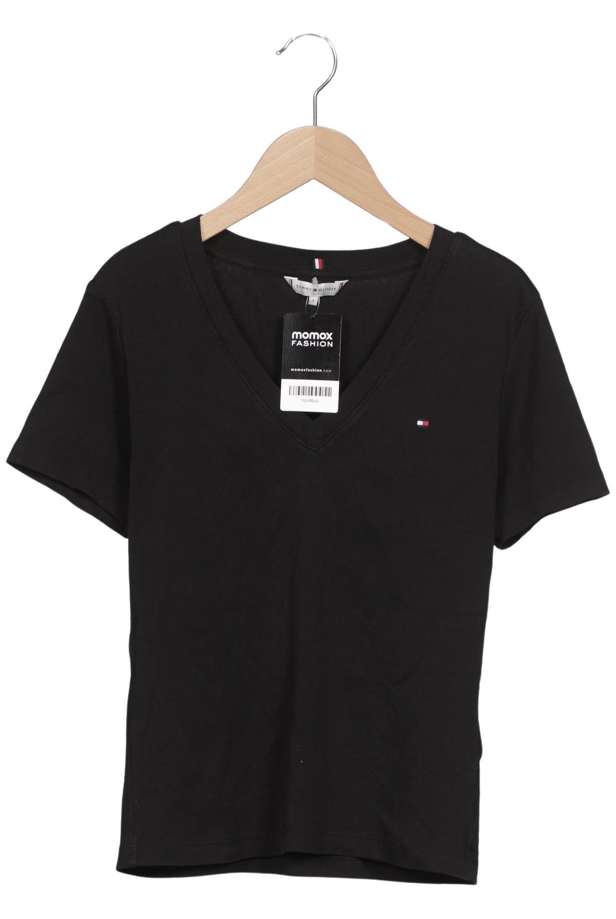 

Tommy Hilfiger Damen T-Shirt, schwarz, Gr. 36