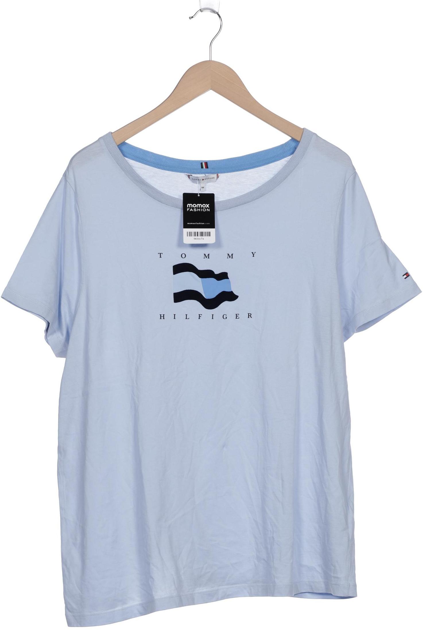 

Tommy Hilfiger Damen T-Shirt, hellblau, Gr. 50