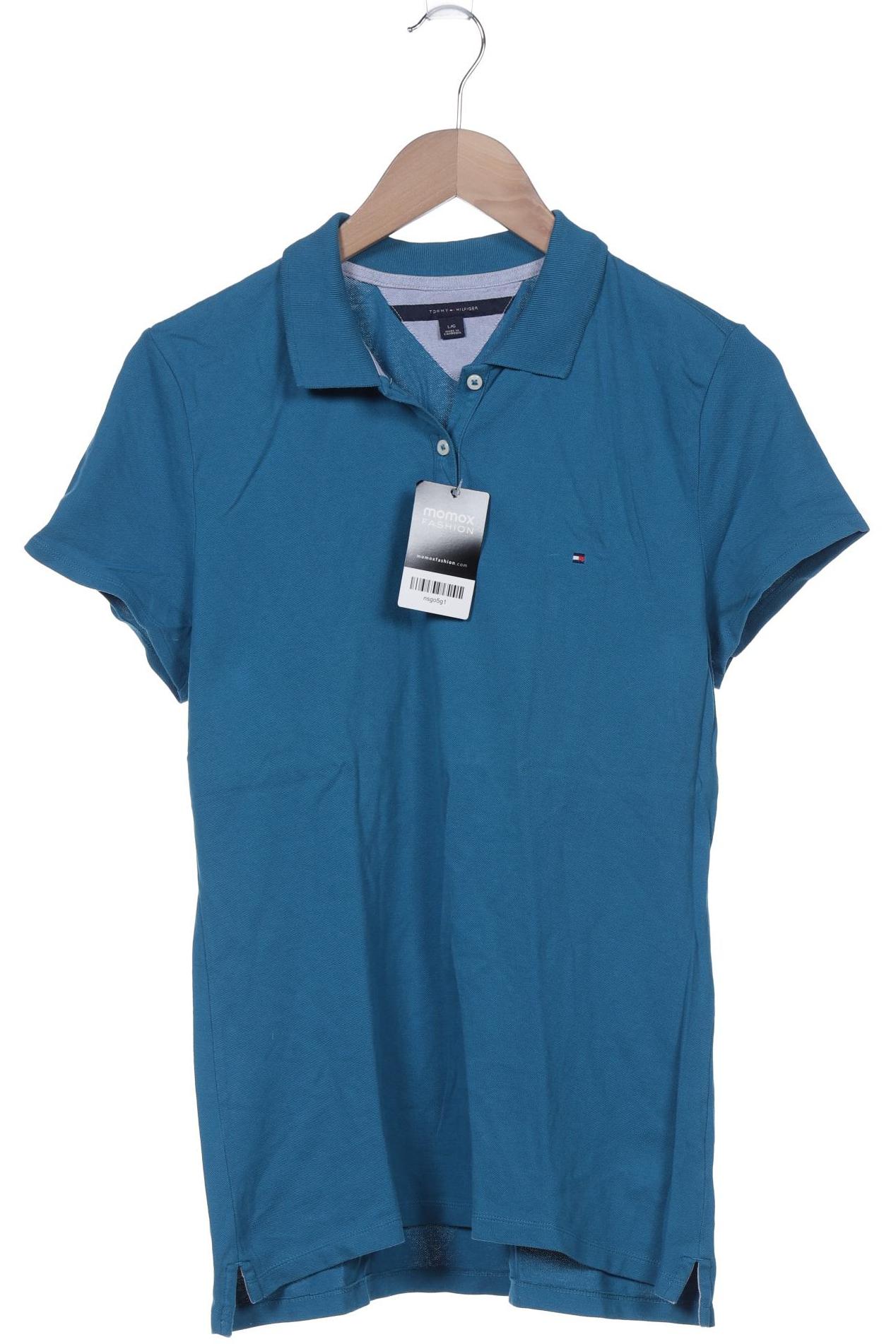 

Tommy Hilfiger Damen Poloshirt, blau, Gr. 42