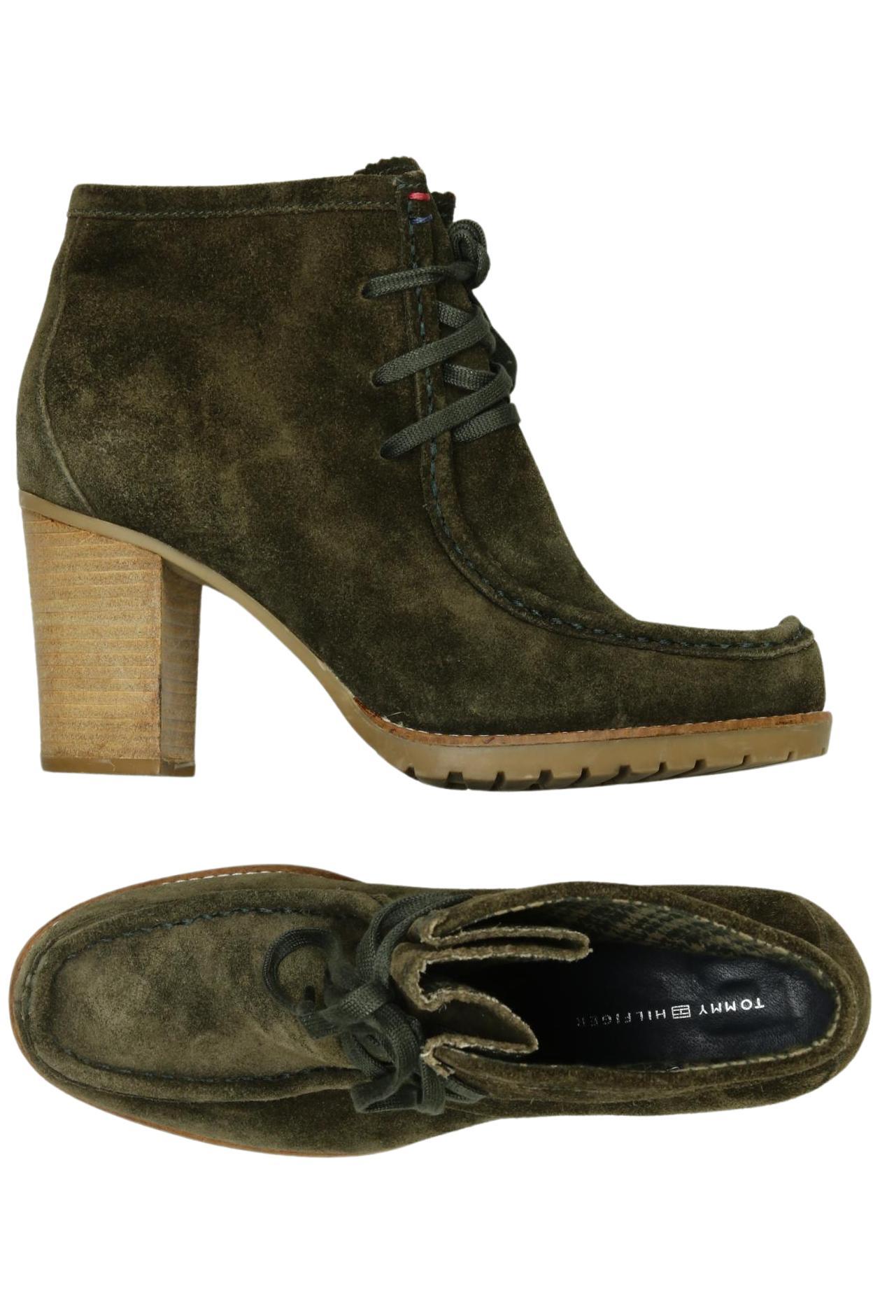 

Tommy Hilfiger Damen Stiefelette, grün, Gr. 39