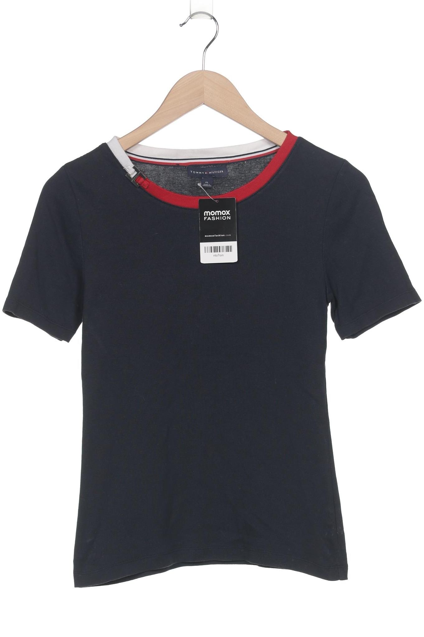 

Tommy Hilfiger Damen T-Shirt, marineblau, Gr. 36