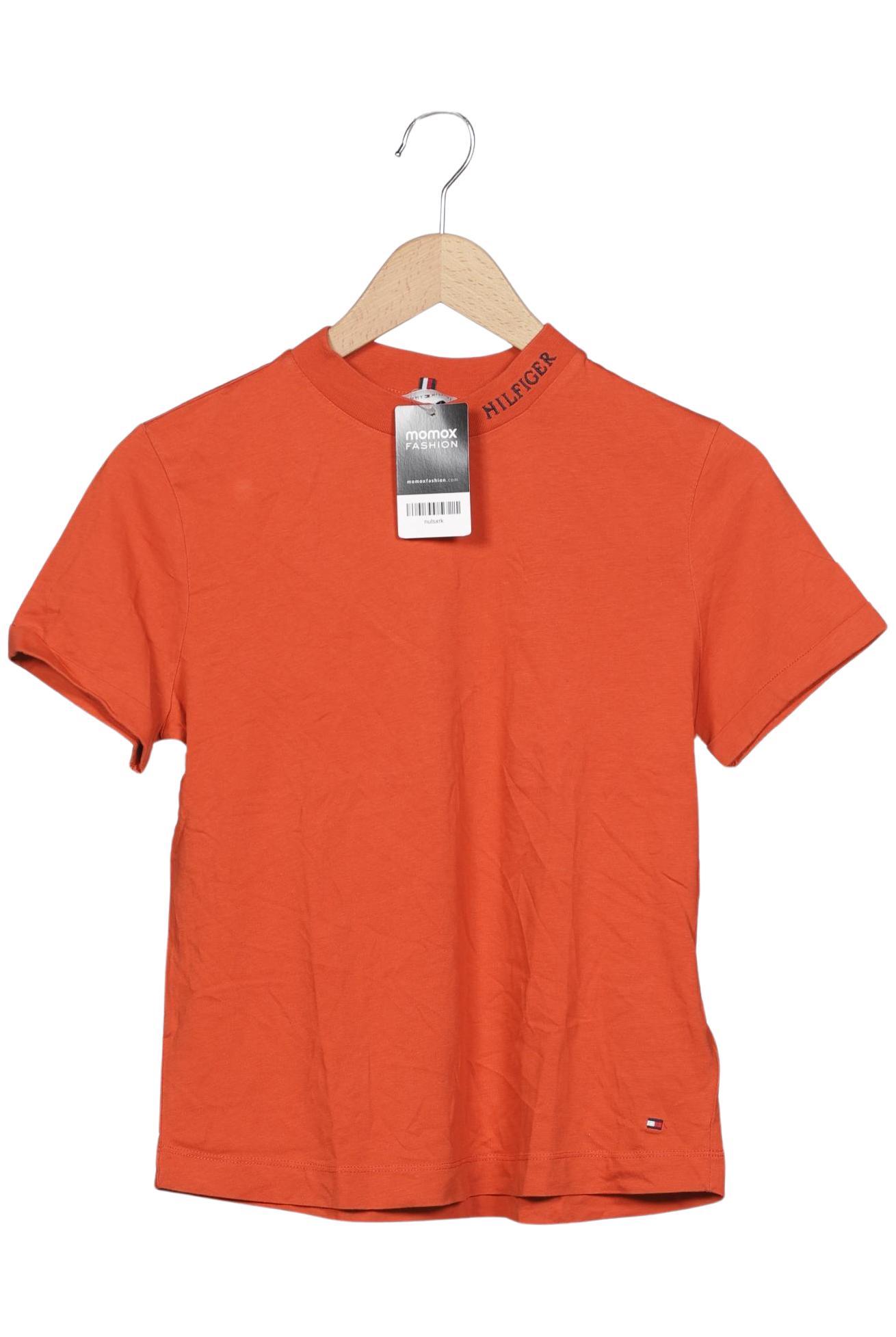

Tommy Hilfiger Damen T-Shirt, orange, Gr. 36