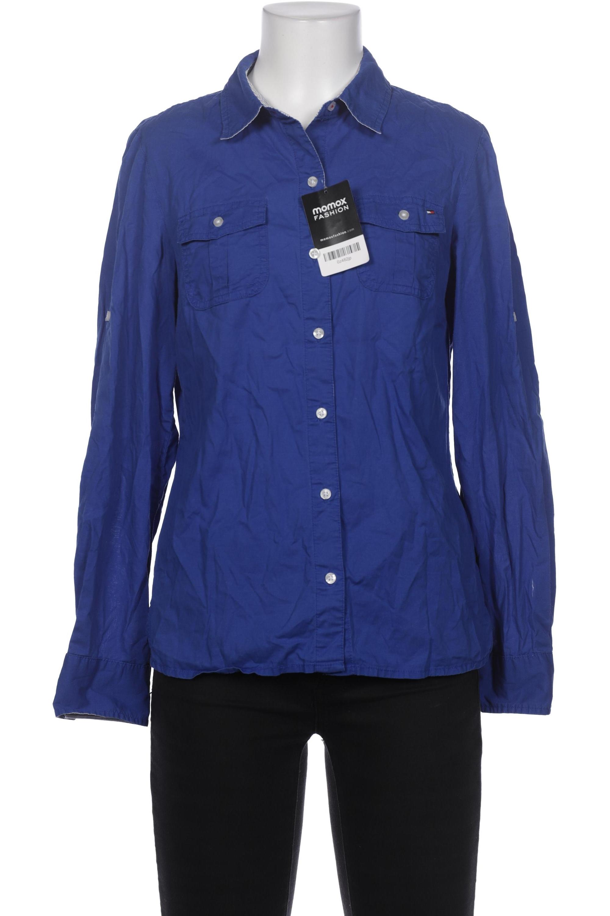 

Tommy Hilfiger Damen Bluse, blau, Gr. 38