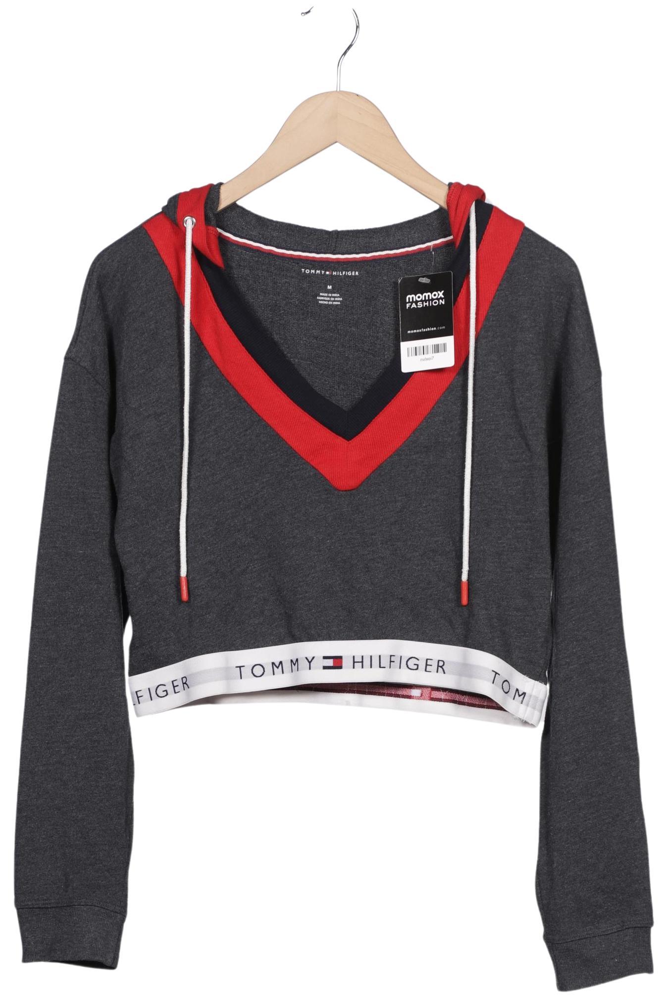 

Tommy Hilfiger Damen Kapuzenpullover, grau, Gr. 38