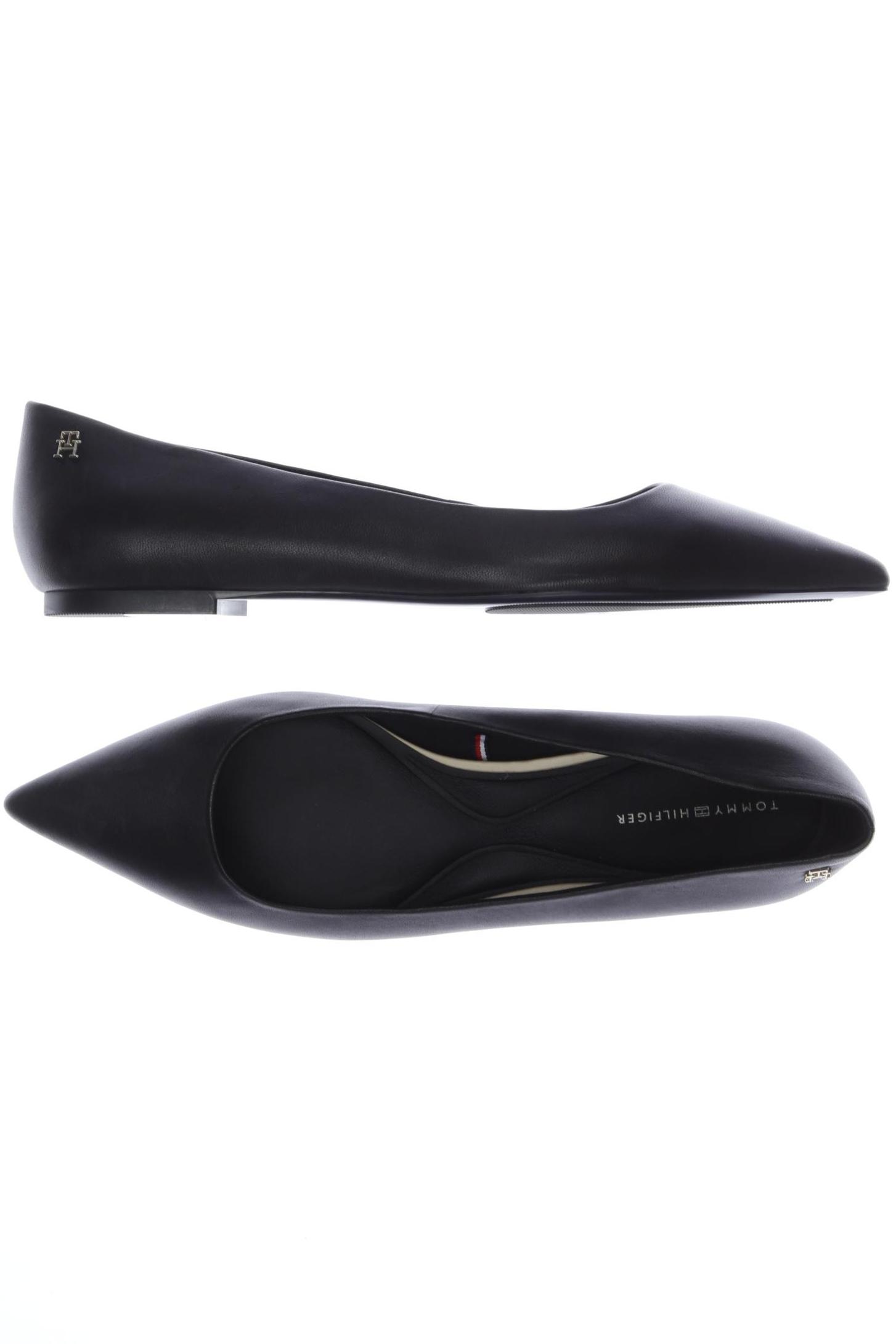 

Tommy Hilfiger Damen Ballerinas, schwarz, Gr. 38