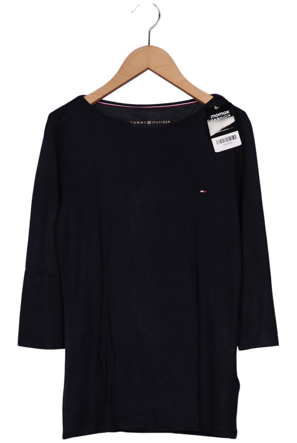

Tommy Hilfiger Damen Langarmshirt, marineblau, Gr. 36