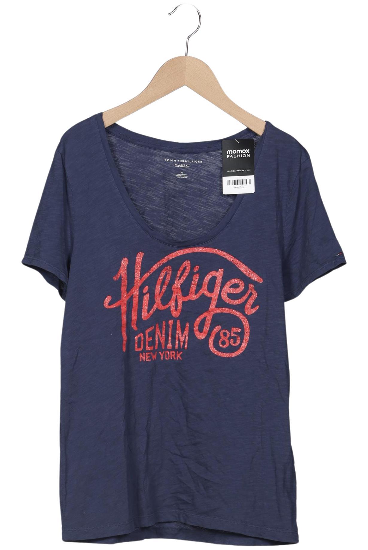 

Tommy Hilfiger Damen T-Shirt, marineblau, Gr. 38