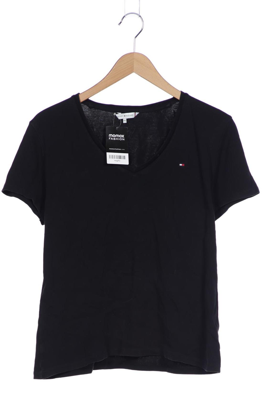 

Tommy Hilfiger Damen T-Shirt, schwarz, Gr. 46