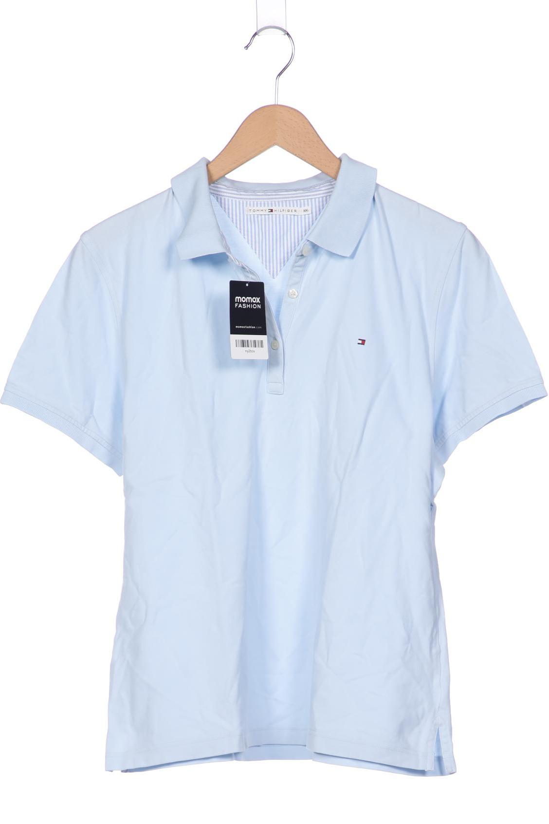 

Tommy Hilfiger Damen Poloshirt, hellblau, Gr. 46