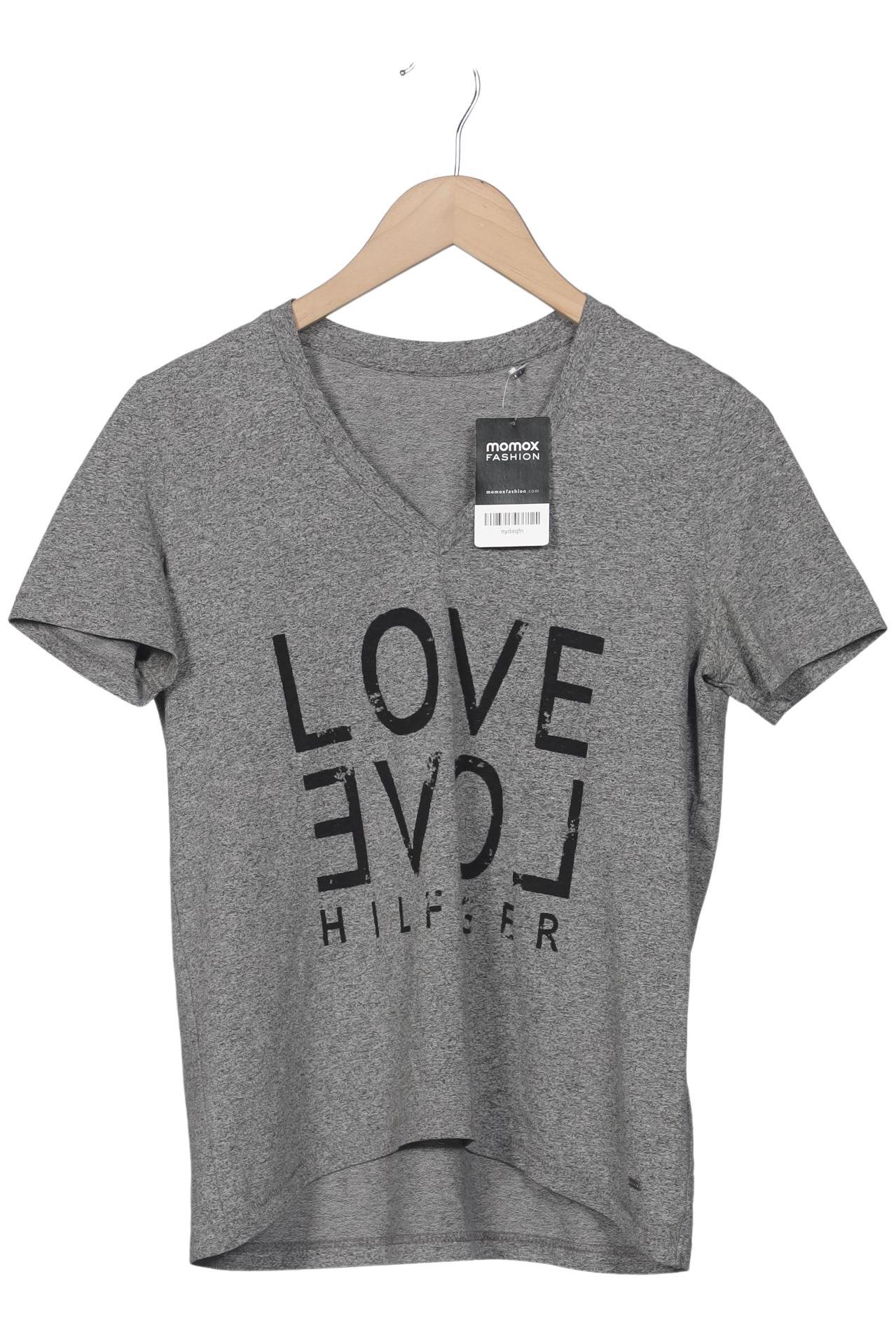 

Tommy Hilfiger Damen T-Shirt, grau, Gr. 42