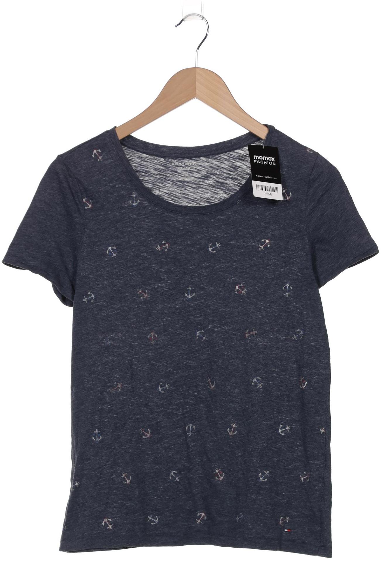 

Tommy Hilfiger Damen T-Shirt, marineblau, Gr. 36