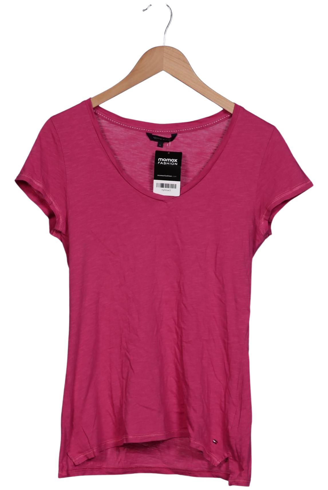 

Tommy Hilfiger Damen T-Shirt, pink, Gr. 42