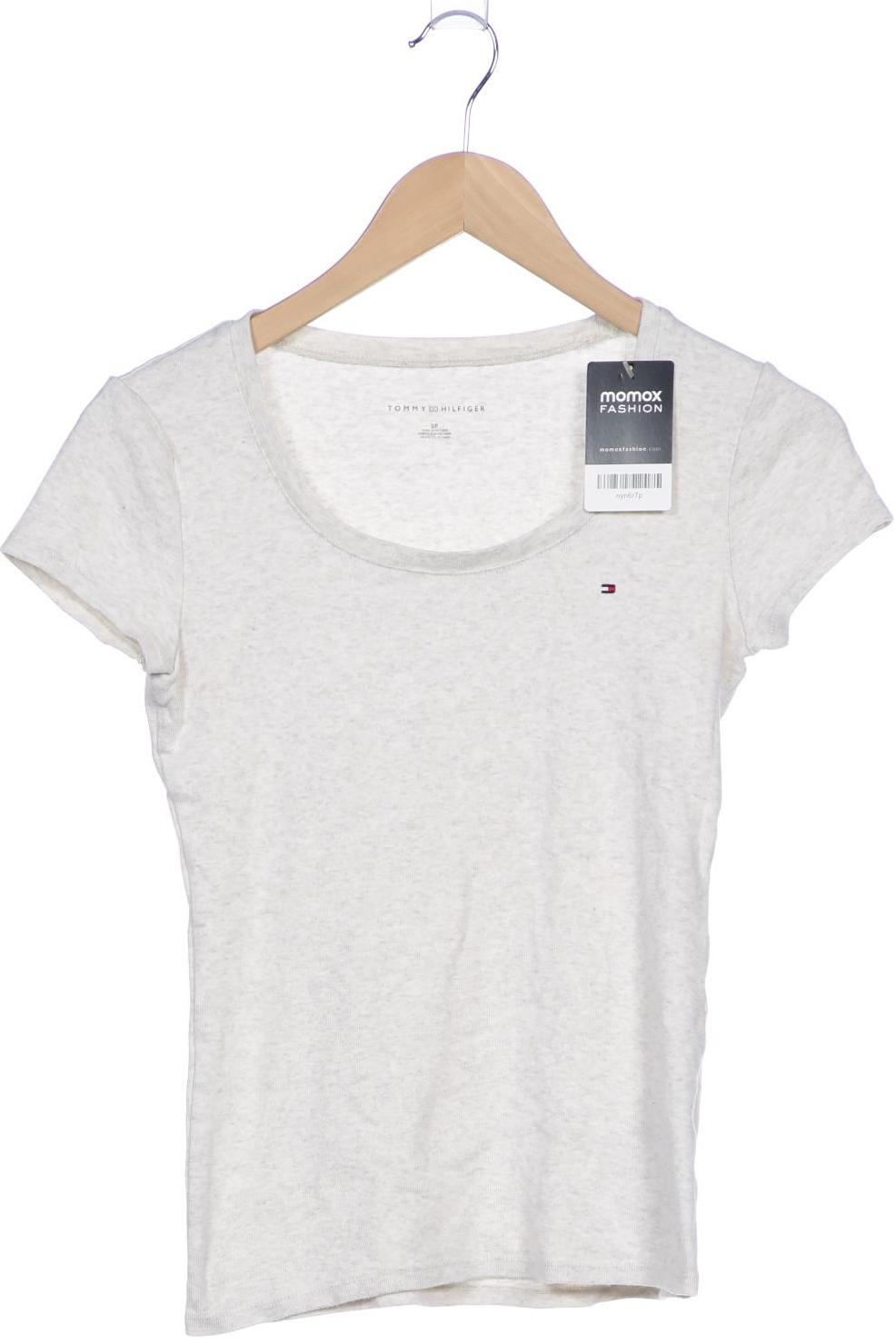

Tommy Hilfiger Damen T-Shirt, cremeweiß, Gr. 36
