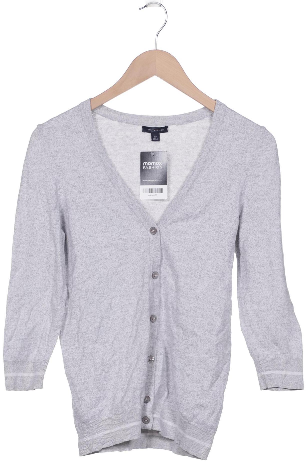 

Tommy Hilfiger Damen Strickjacke, grau, Gr. 36