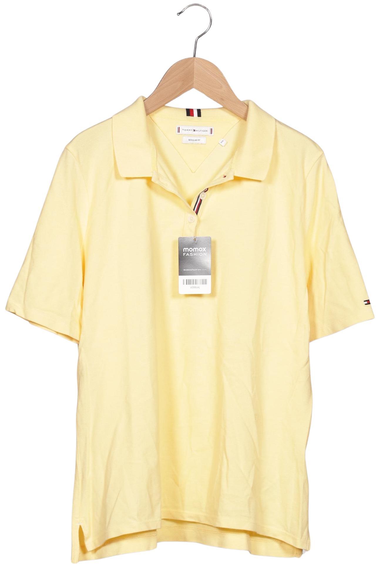 

Tommy Hilfiger Damen Poloshirt, gelb, Gr. 46