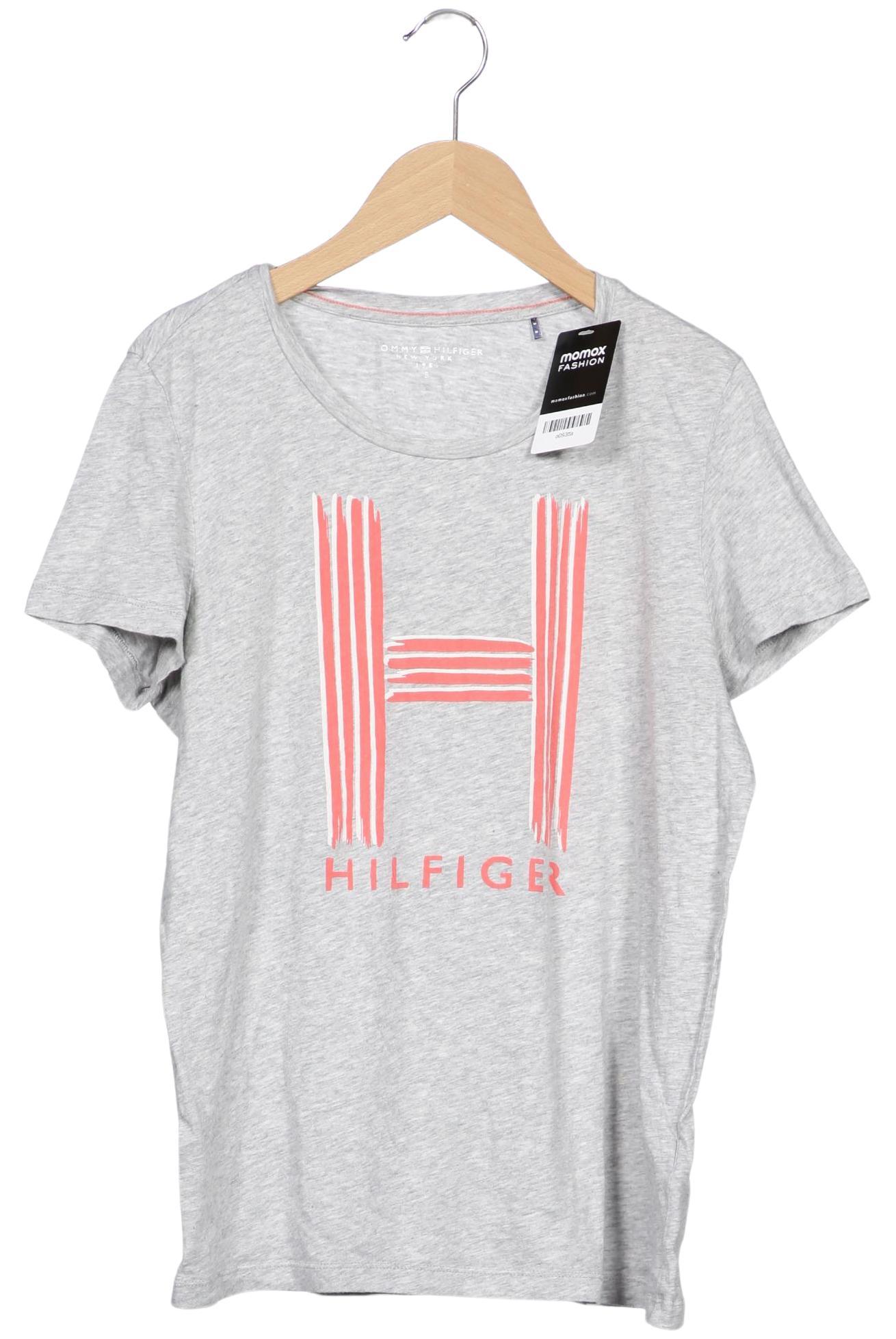 

Tommy Hilfiger Damen T-Shirt, grau, Gr. 36