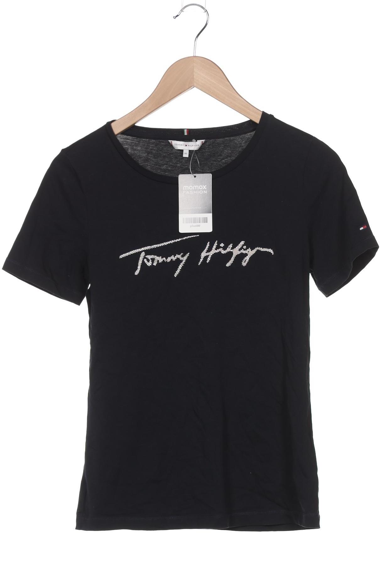 

Tommy Hilfiger Damen T-Shirt, marineblau, Gr. 34