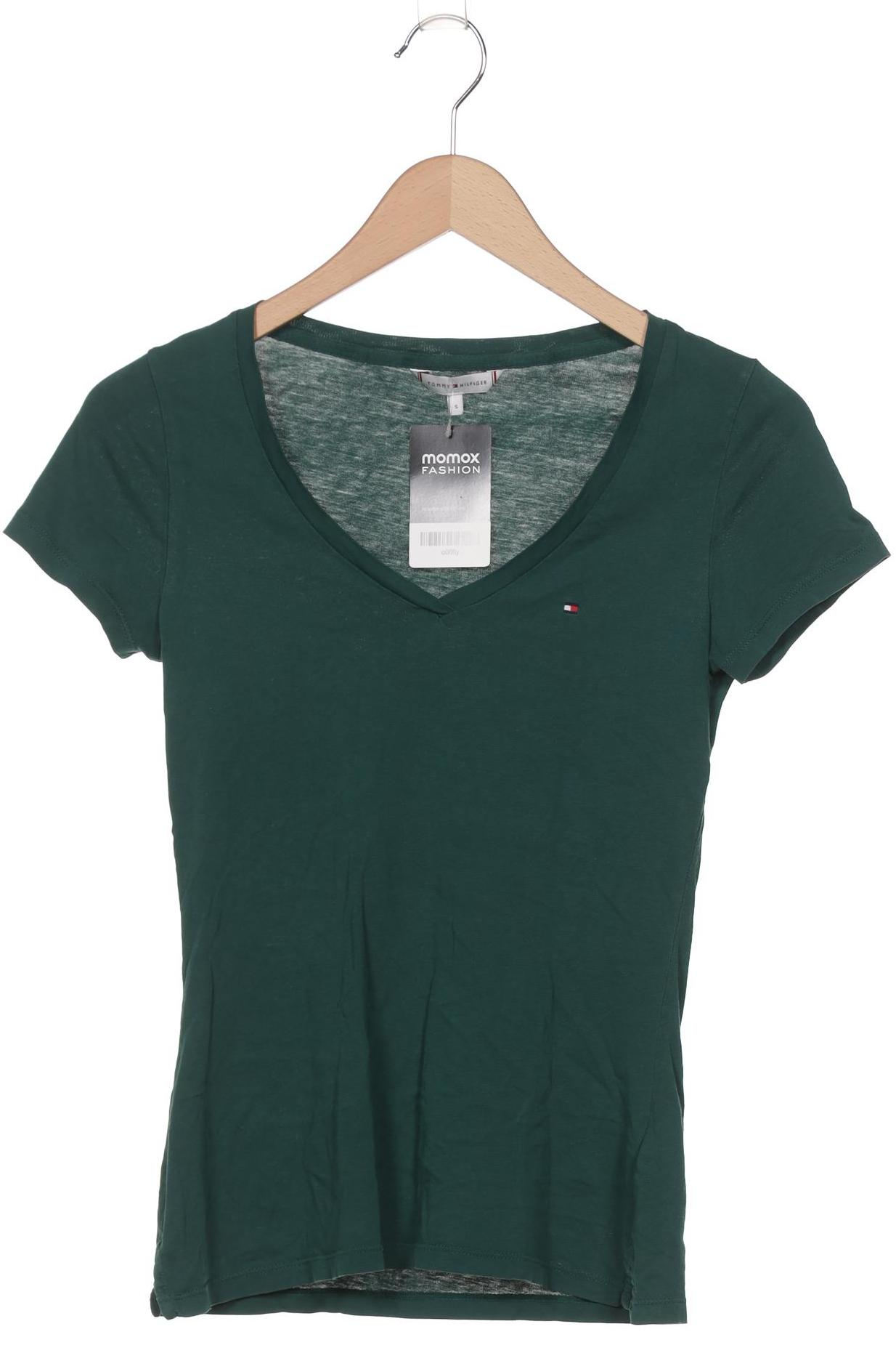 

Tommy Hilfiger Damen T-Shirt, grün, Gr. 36