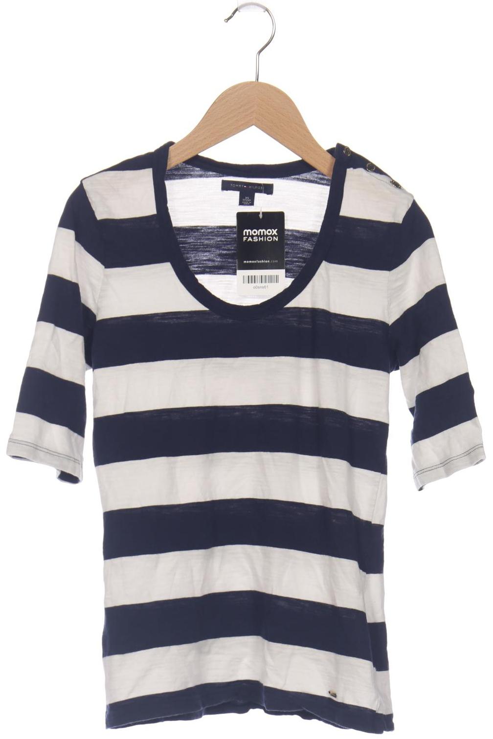 

Tommy Hilfiger Damen T-Shirt, marineblau, Gr. 34