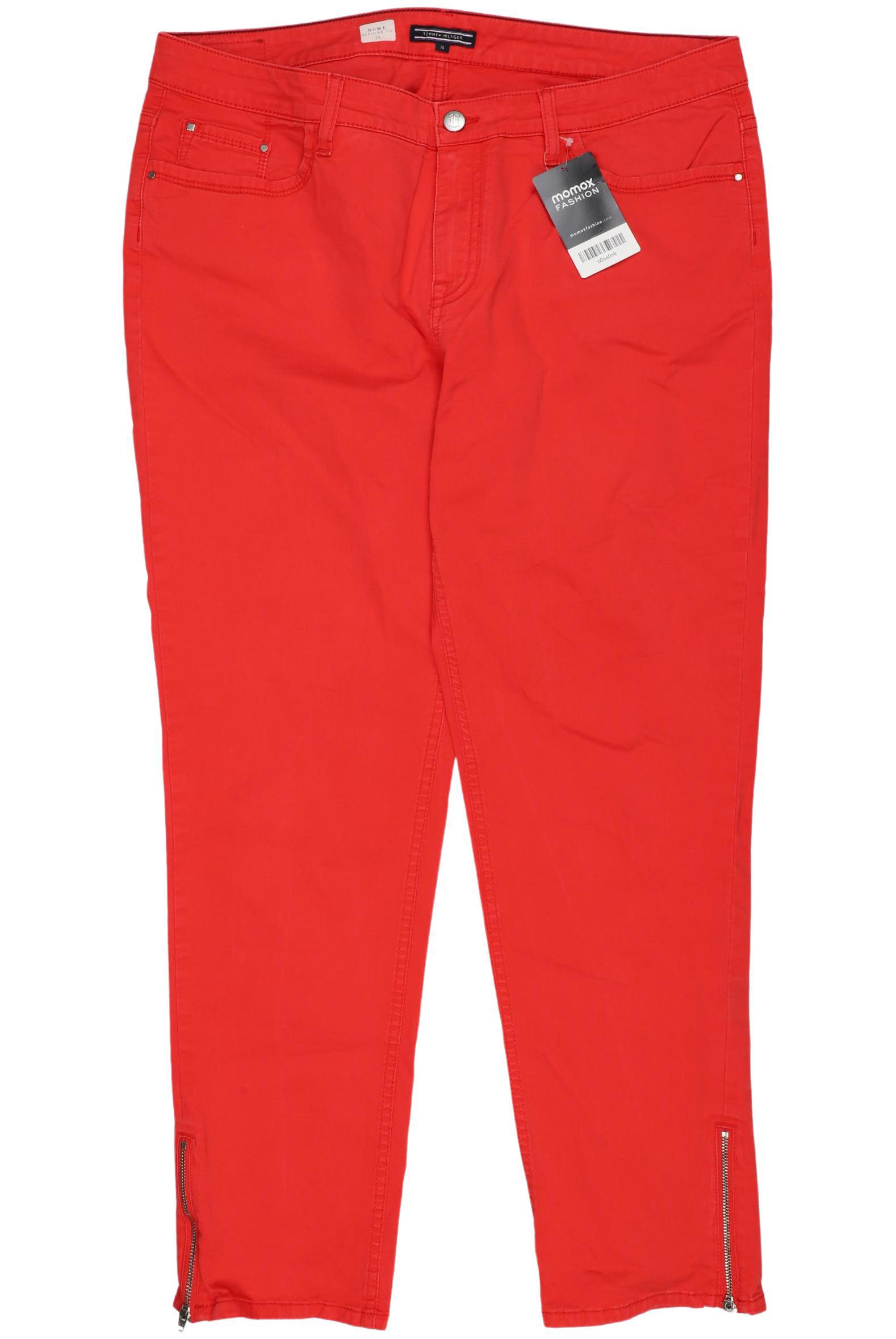 

Tommy Hilfiger Damen Stoffhose, rot, Gr. 14